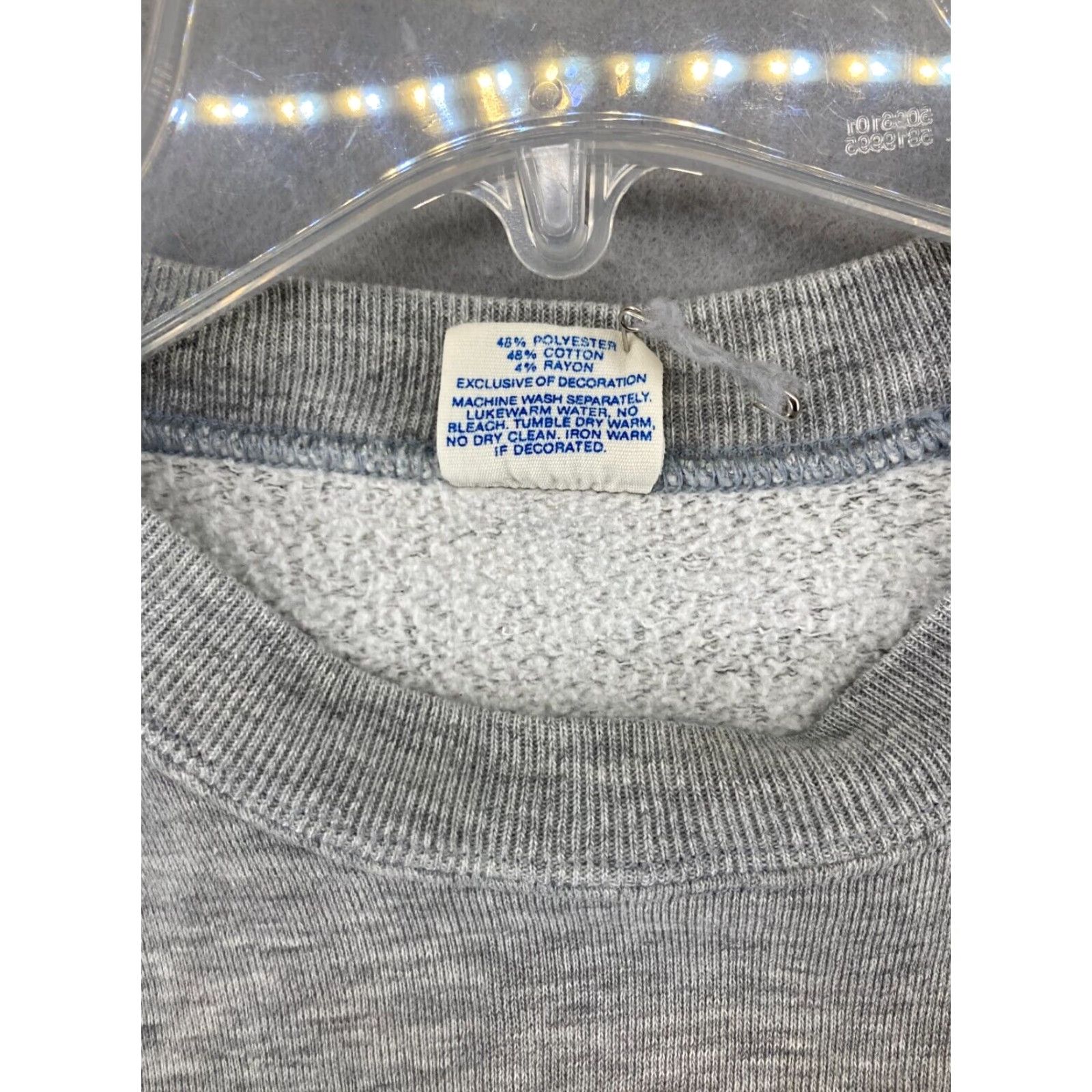 Disney Disney Mens Sweatshirt Medium Gray Mickey Mouse USA MADE Vintage Size US M / EU 48-50 / 2 - 7 Thumbnail