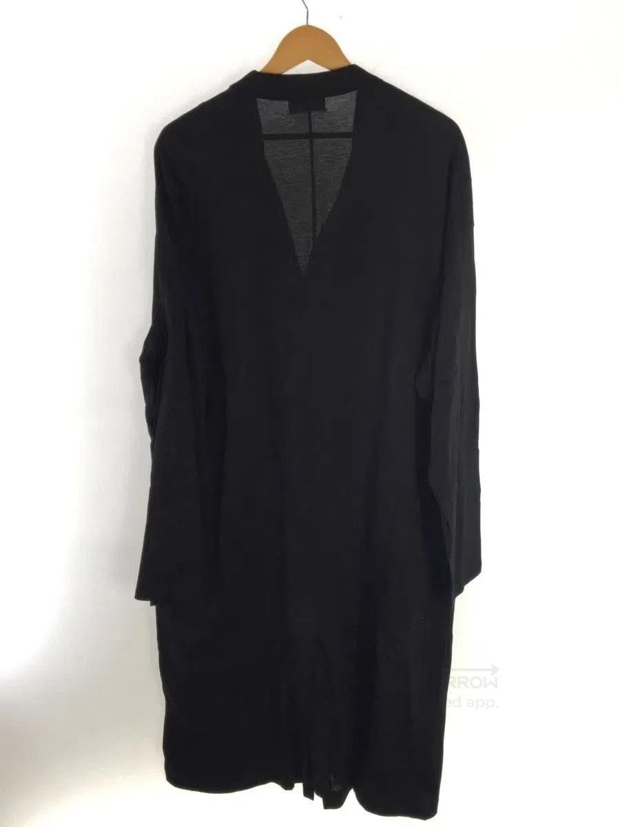 Yohji Yamamoto Long Black Button-Front Coat Size L. Size US L / EU 52-54 / 3 - 2 Thumbnail