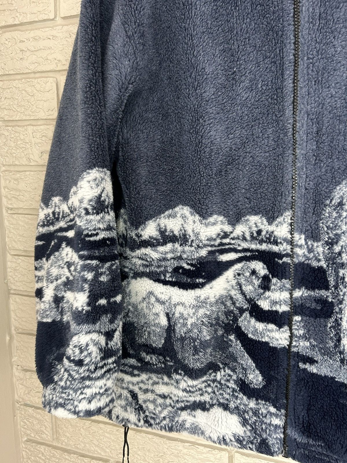 Vintage Vintage Polar Bear Zip Up Fleece Size US M / EU 48-50 / 2 - 4 Thumbnail