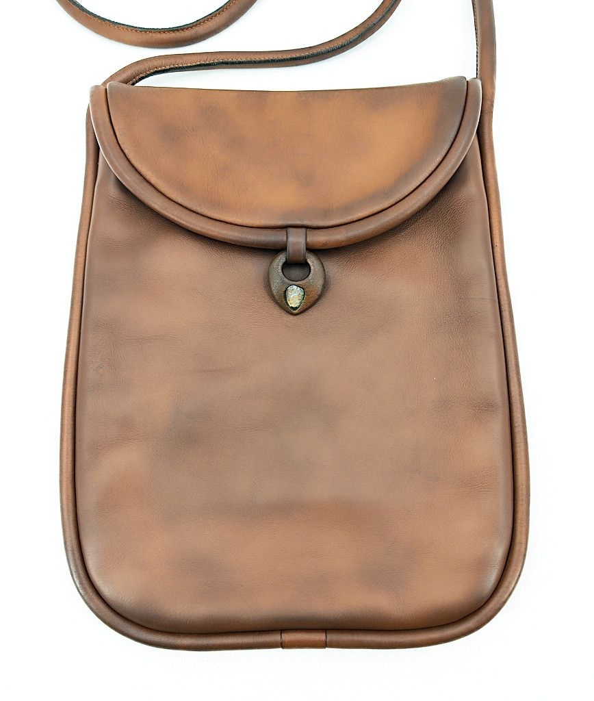Leather LALIQUE full brown calf leather sling bag Size ONE SIZE - 11 Thumbnail