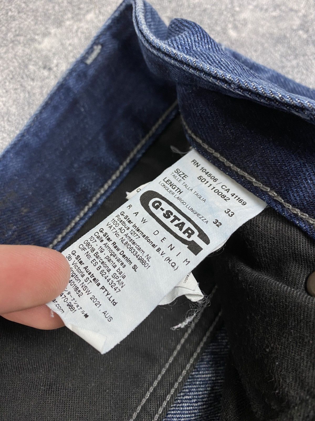 G-Star × Japanese Brand × Vintage Vintage G-Star Raw Japanese Distressed Cargo Pants Y2 Size US 33 - 10 Thumbnail