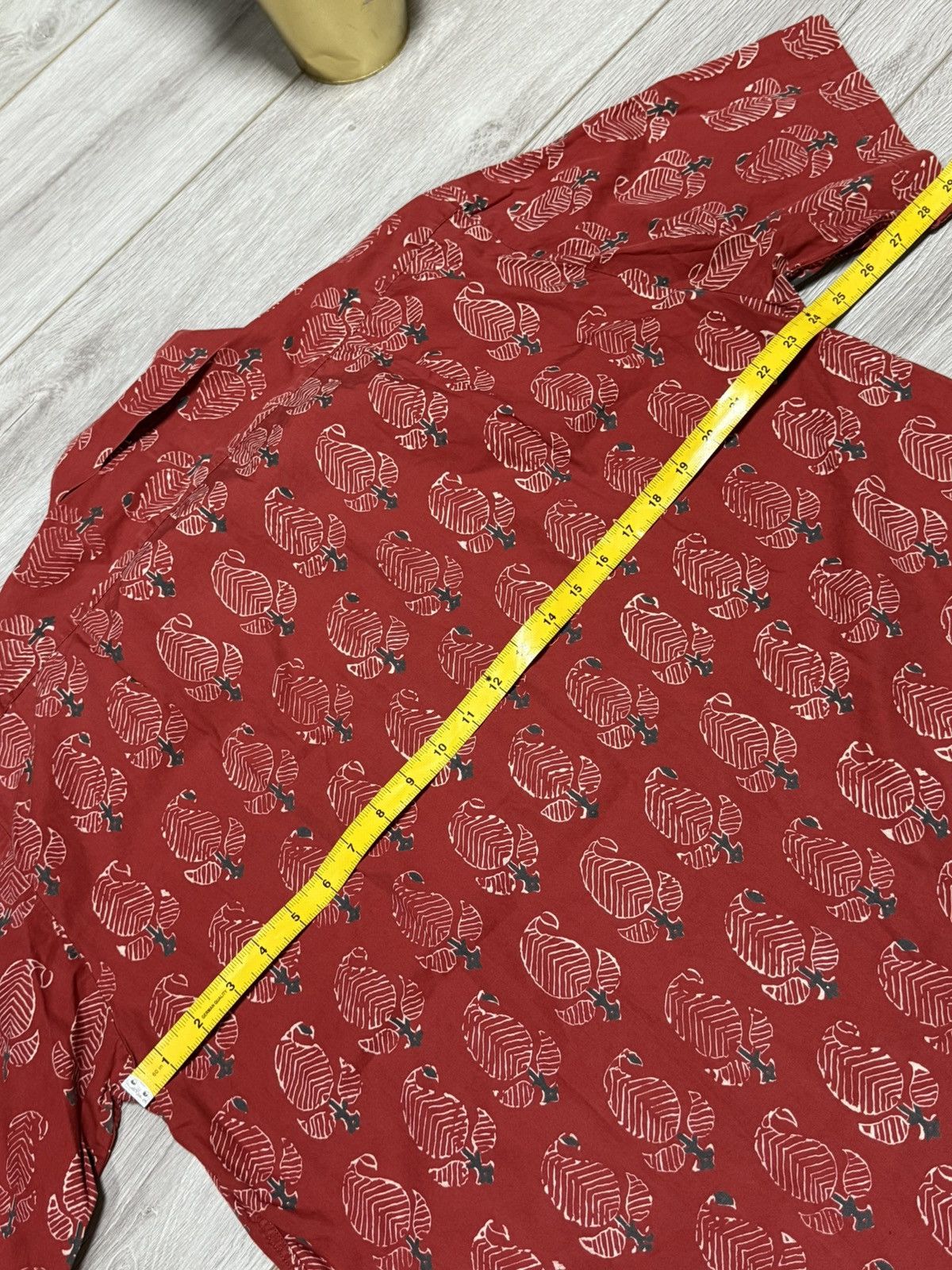 C.P. Company CP company SS 1996 all over print leaves buttons Italy Size US XL / EU 56 / 4 - 8 Thumbnail
