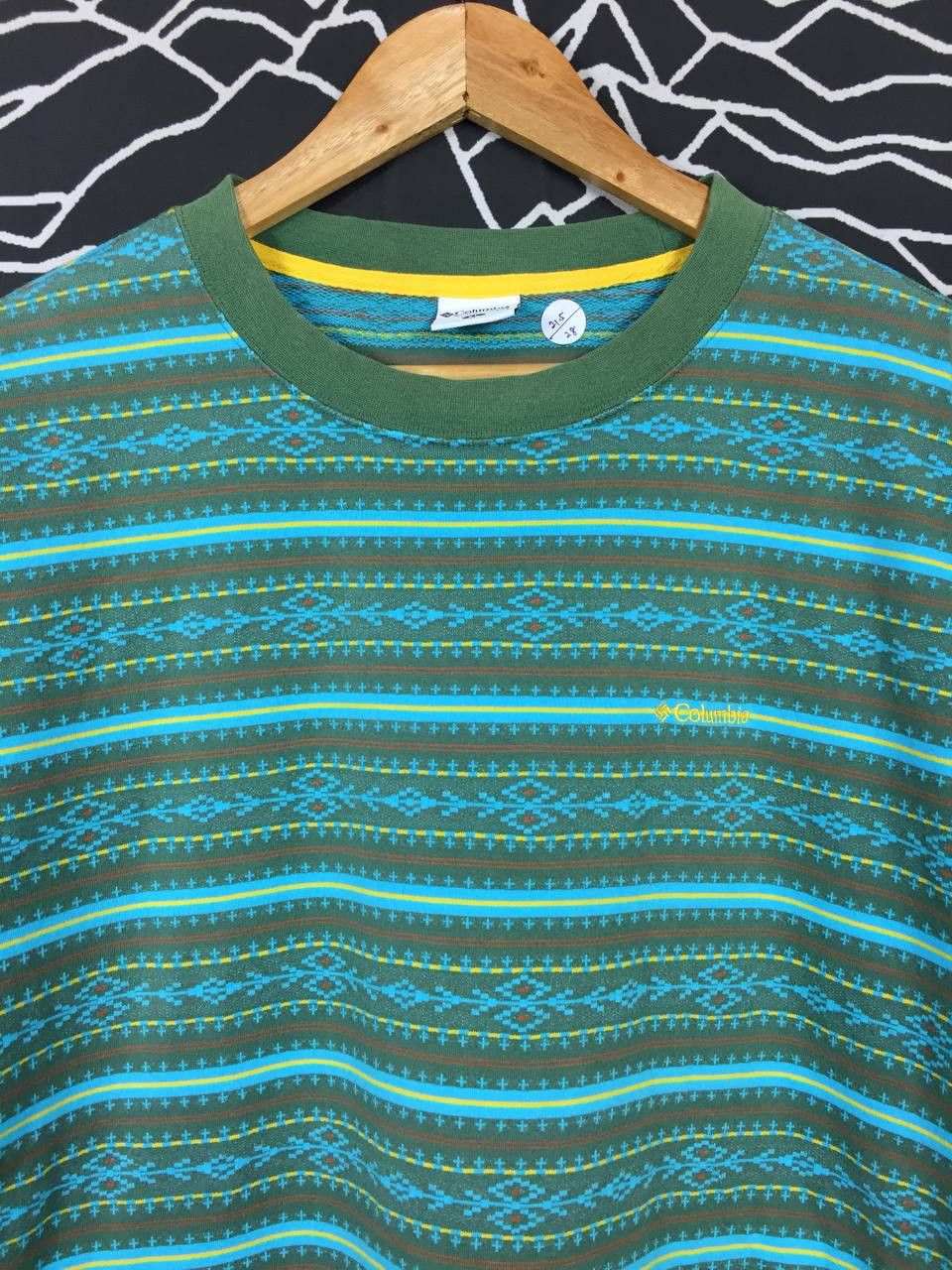 Columbia × Vintage Columbia Sportswear Company Navajo Native Style Tee Size US XL / EU 56 / 4 - 3 Thumbnail