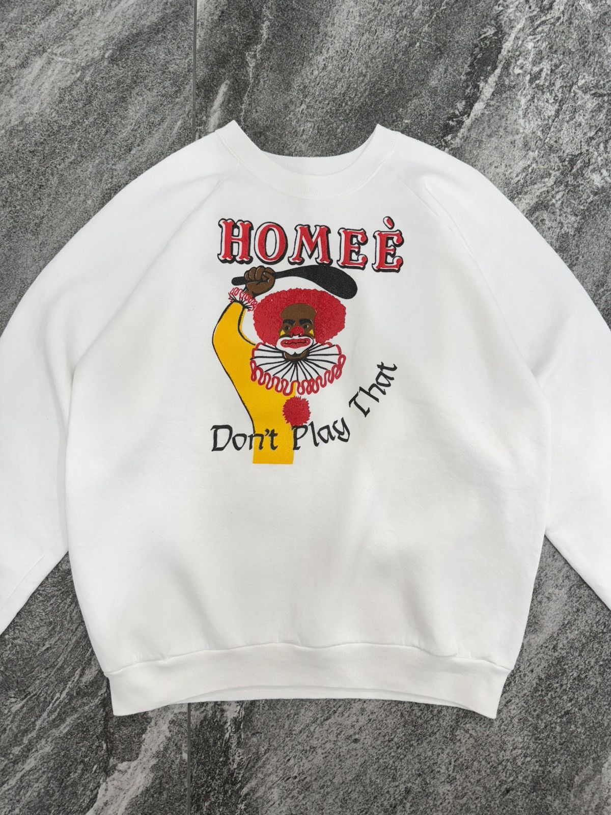Fruit Of The Loom 90s In Living Color “Homeè Don’t Play That” Sweatshirt Size US XL / EU 56 / 4 - 1 Thumbnail