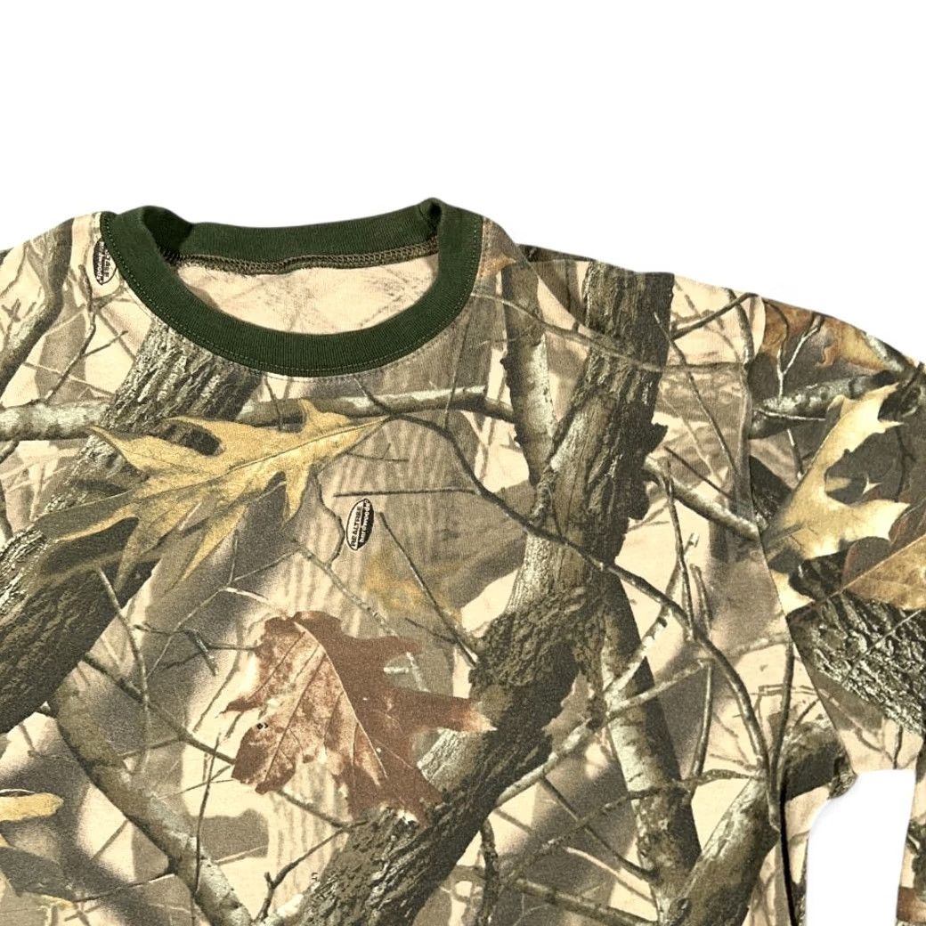 Realtree VINTAGE Realtree Shirt Adult XL Brown Camouflage Long Sleeve 90s Y2K Hunting Hardwoods Mens Size US XL / EU 56 / 4 - 2 Thumbnail