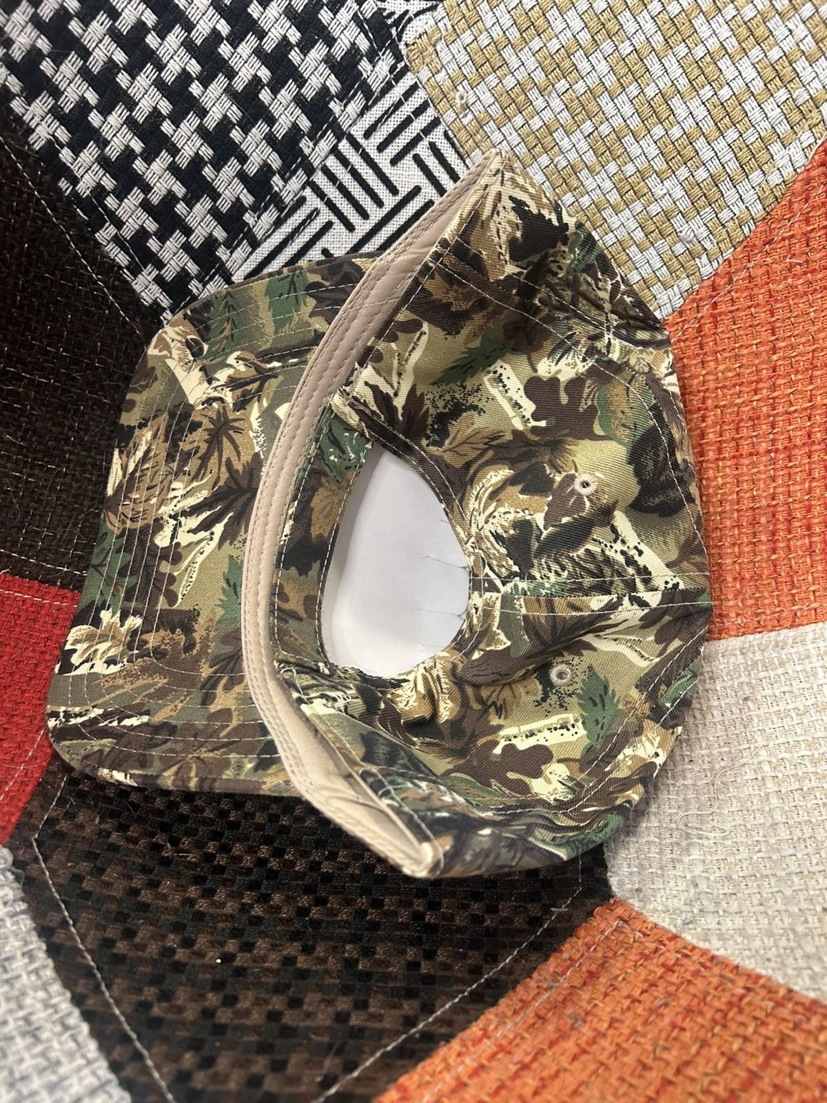 Vintage NEW HARLEY DAVIDSON CAMO BIKER HAT Size ONE SIZE - 3 Thumbnail