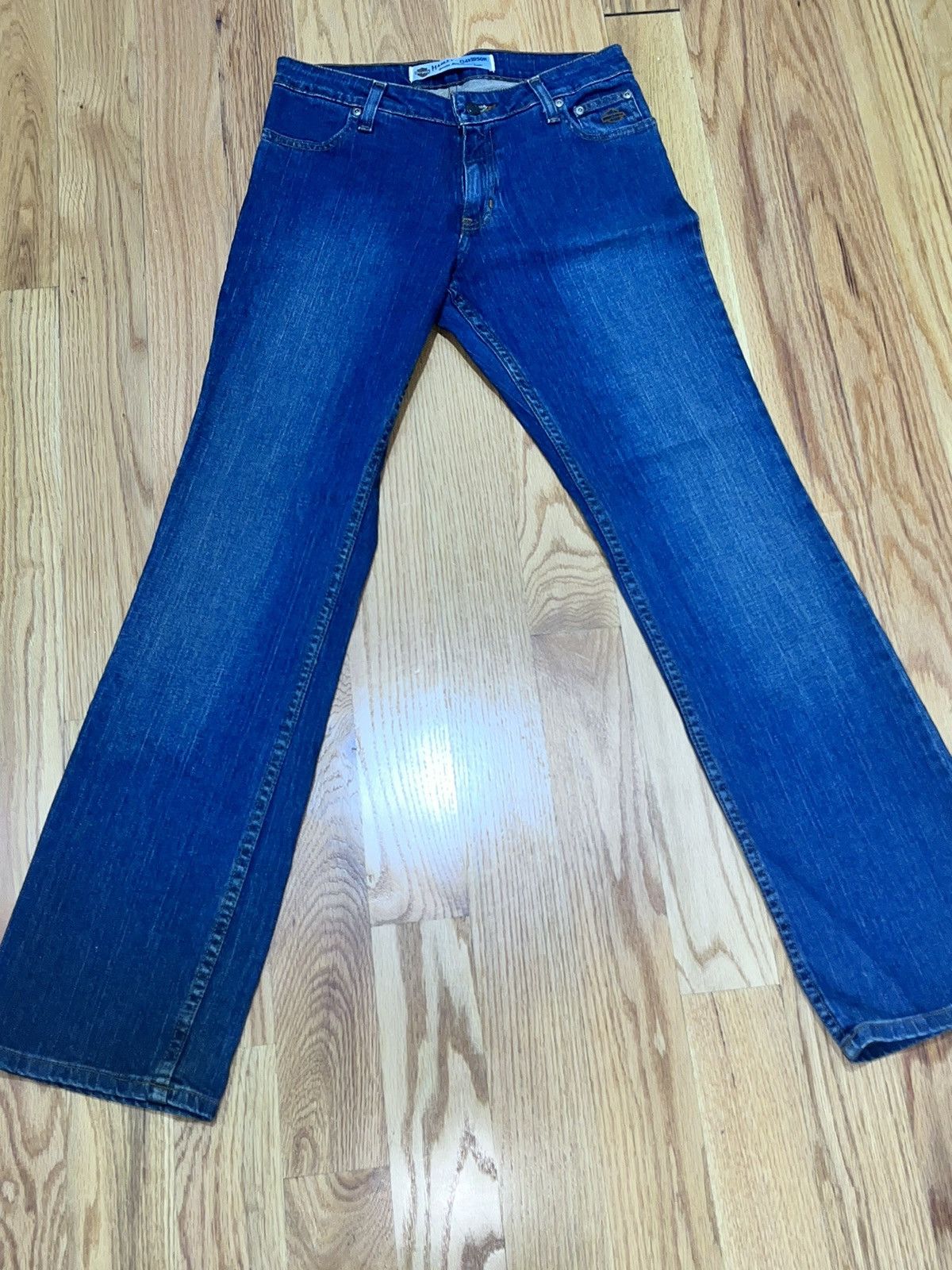 Harley Davidson 2 regular boot cut Harley Davidson stretch jeans new Size 26" / US 2 / IT 38 - 6 Thumbnail