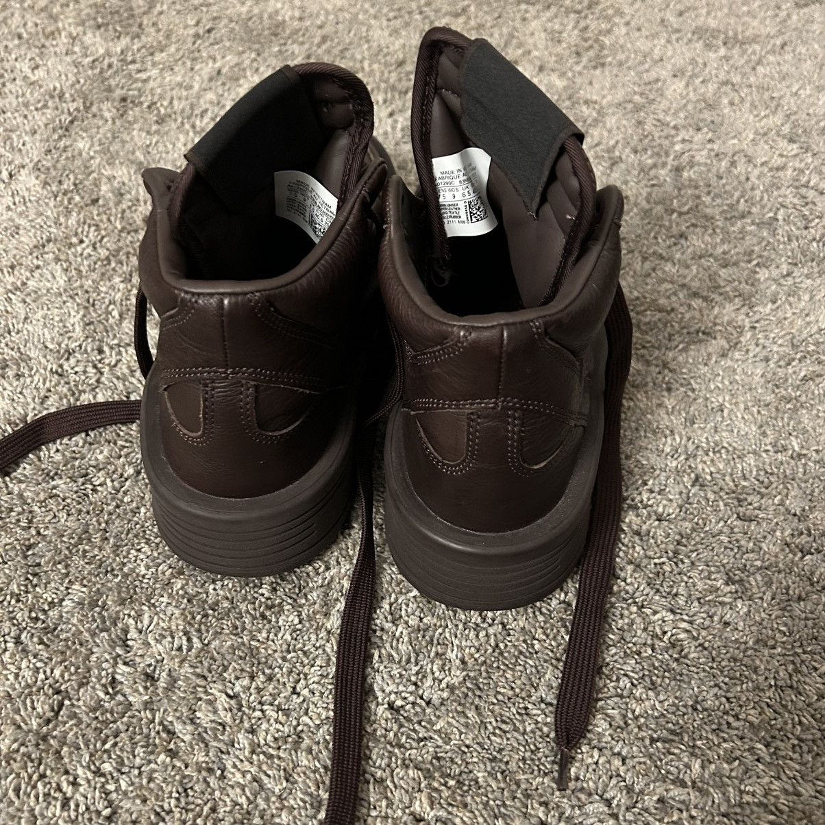 Converse × Rick Owens × Rick Owens Drkshdw Rick owens drkshdw turbowpn converse brown leather sneakers Size US 7.5 / EU 40-41 - 5 Thumbnail