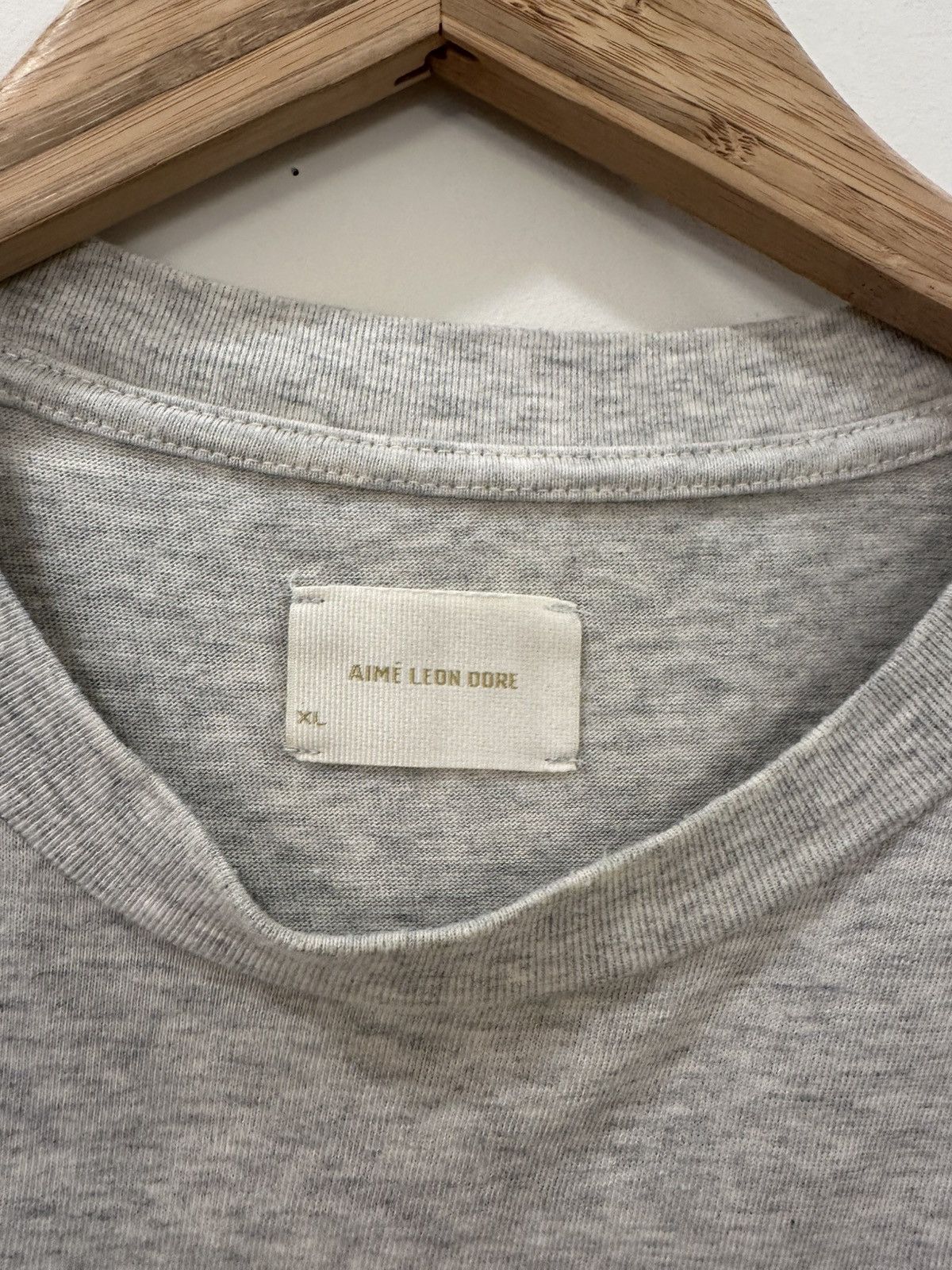 Aime Leon Dore Aimé Leon Dore FW’21 Embroidered Crest Pocket Tee Large Size US XL / EU 56 / 4 - 4 Thumbnail