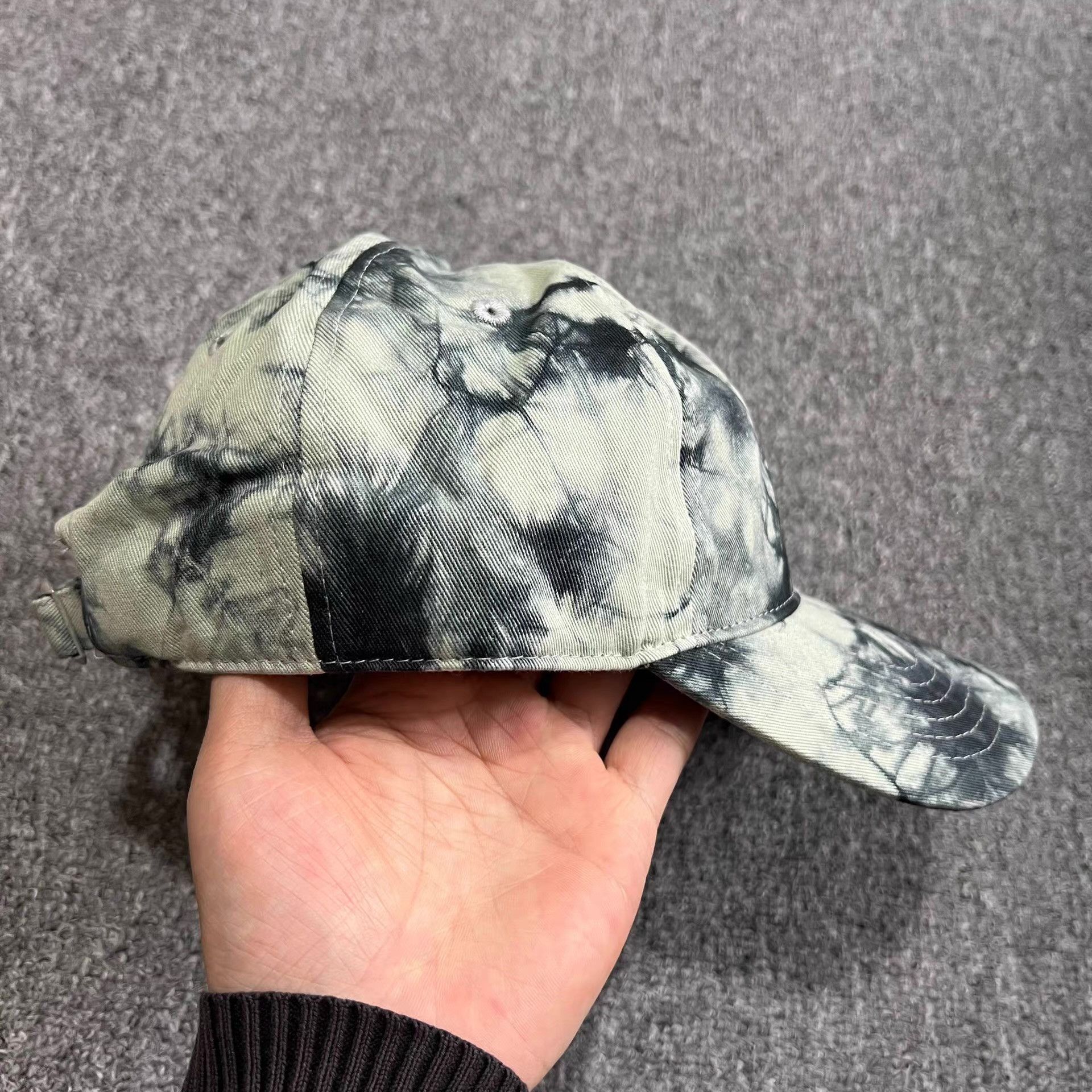 Cross Colours Cross Colours EmbroideredTie-DyeCurvedBrim Baseball Cap Q7 Size ONE SIZE - 8 Thumbnail