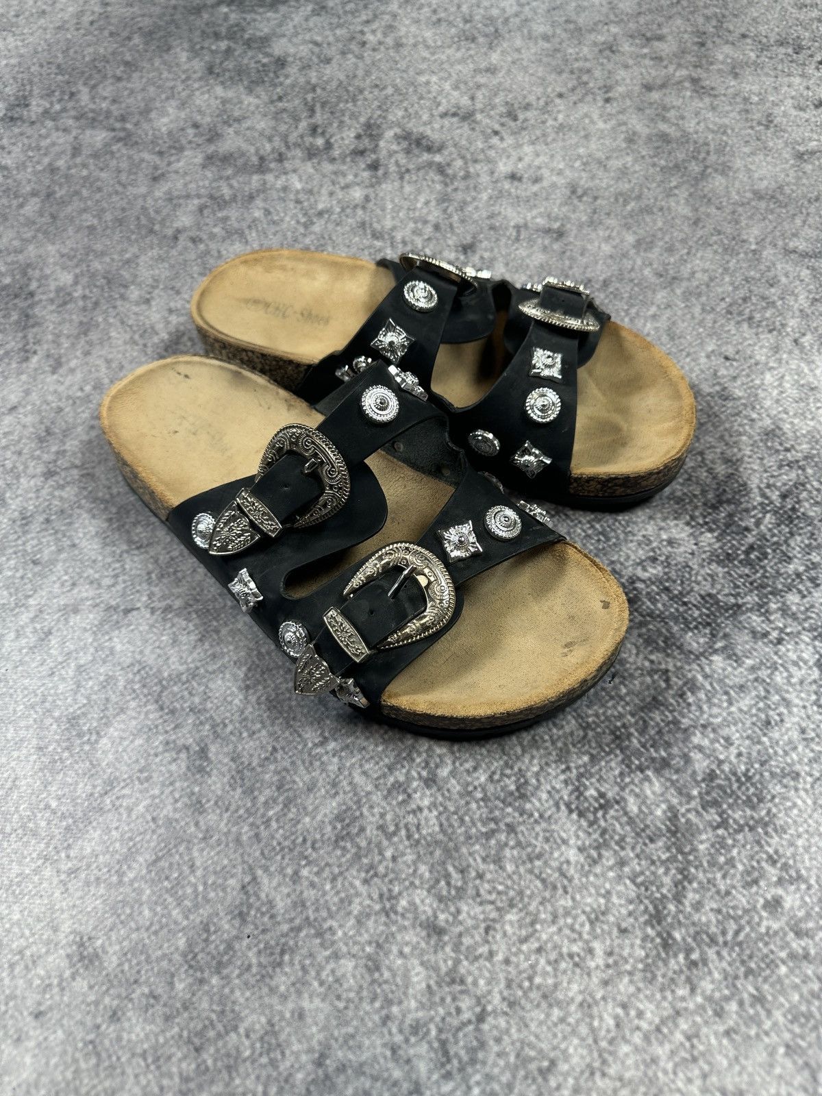 Other Y2K Vintage Opium Sandals Streetwear Style Rare 39 Alt Size US 9 / IT 39 - 3 Thumbnail