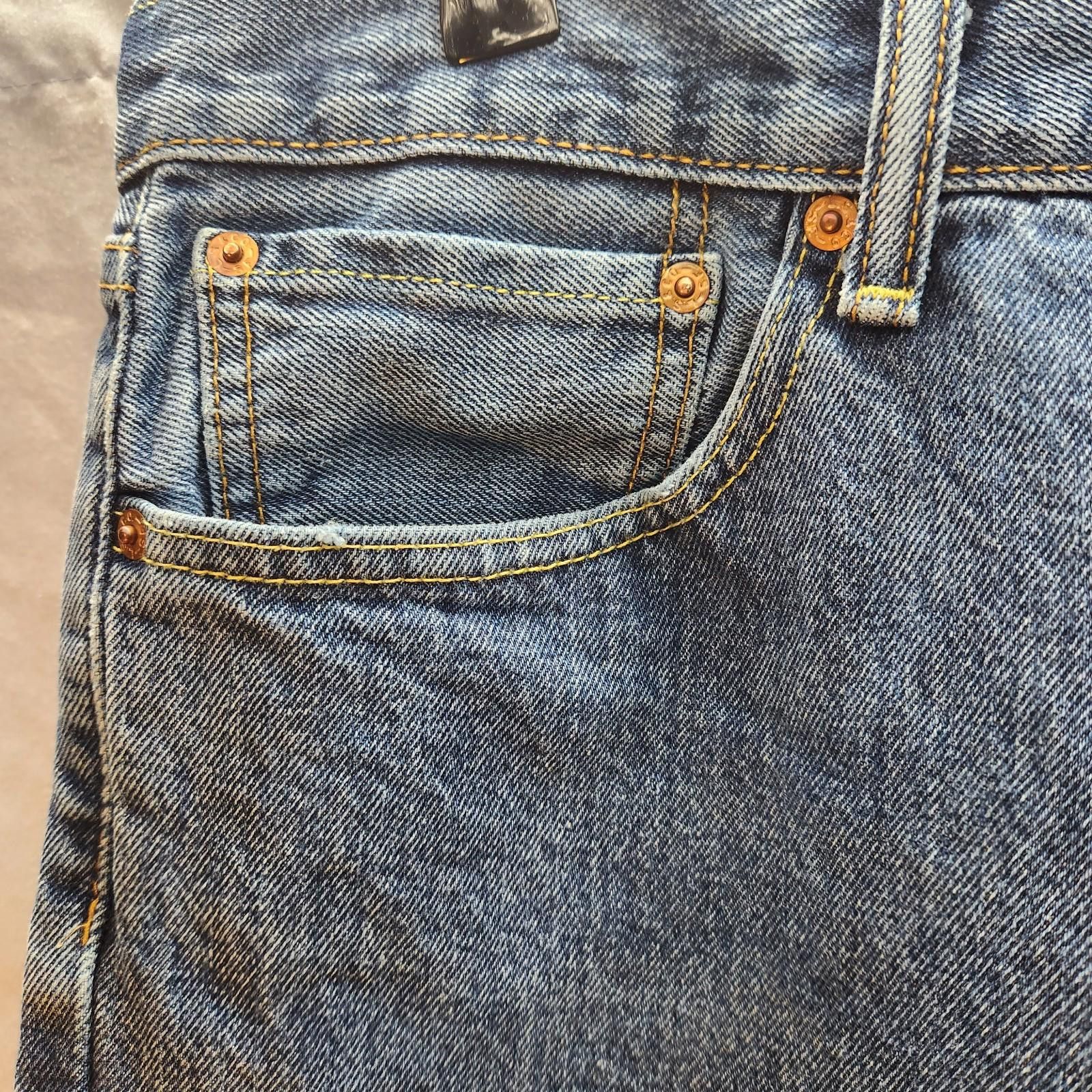 Levi's Levis 505 Jeans Medium Wash 34x30 Size US 34 / EU 50 - 5 Thumbnail