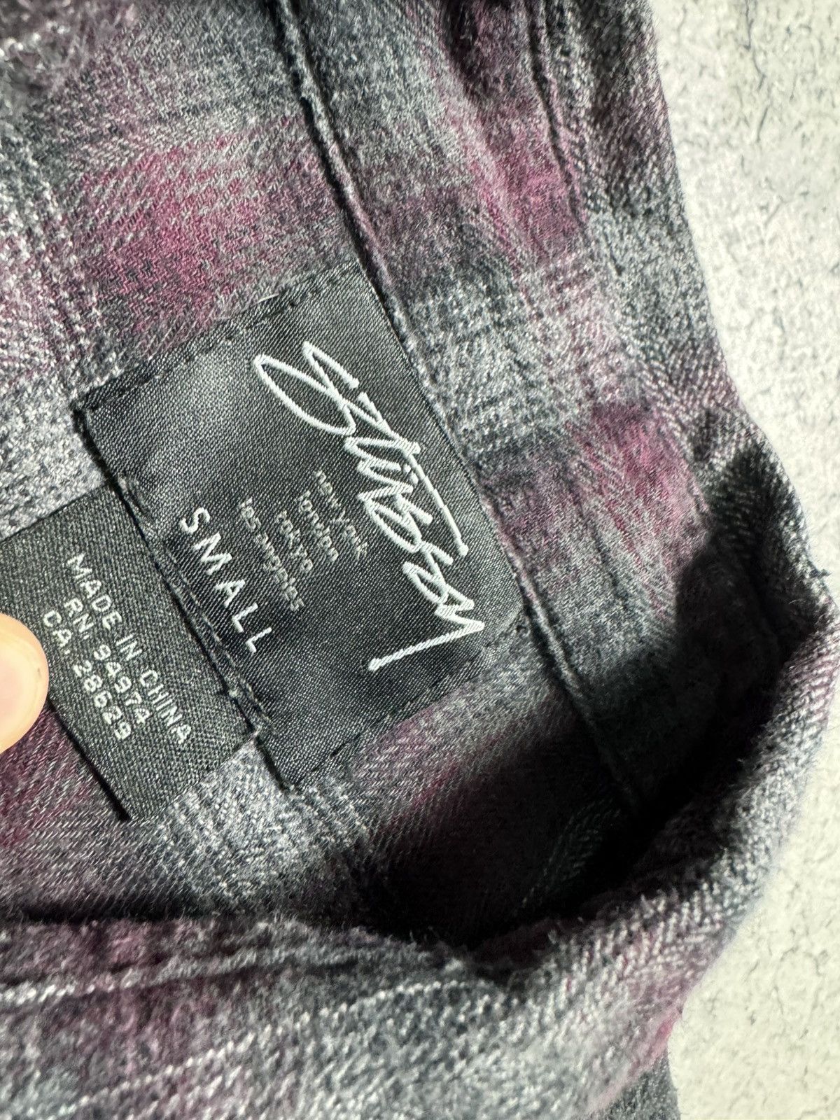 Stussy Stussy Vintage Flannel Shirt Big Logo Size S Size US S / EU 44-46 / 1 - 7 Thumbnail