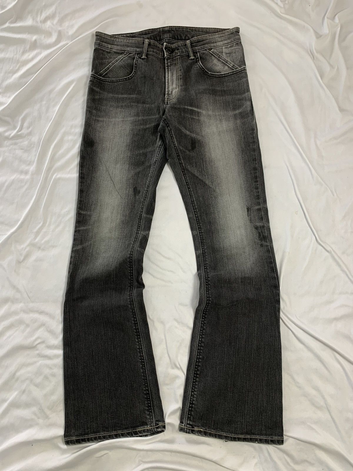 Lee Vintage flare lee riders mudwash jeans pant tornado mart Size US 32 / EU 48 - 3 Thumbnail