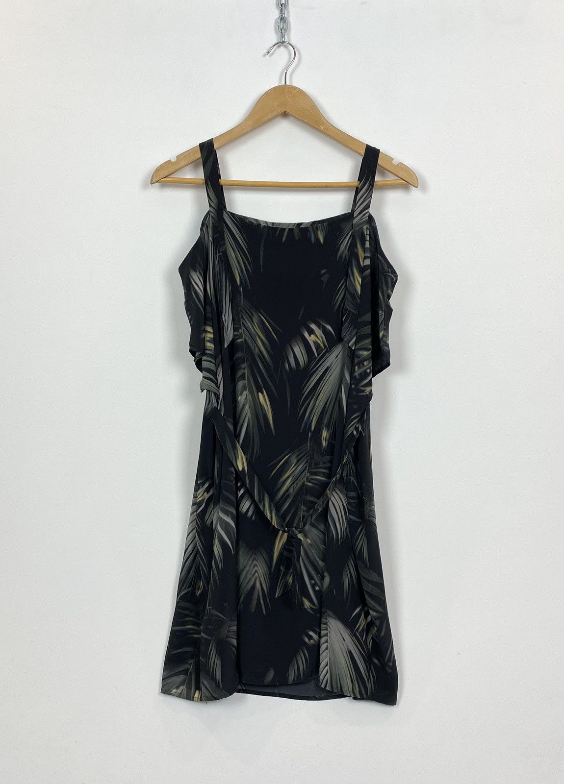 Allsaints AllSaints Rae Neluwa Dress 100% Silk Cold Shoulder Sz Medium Size M / US 6-8 / IT 42-44 - 9 Thumbnail