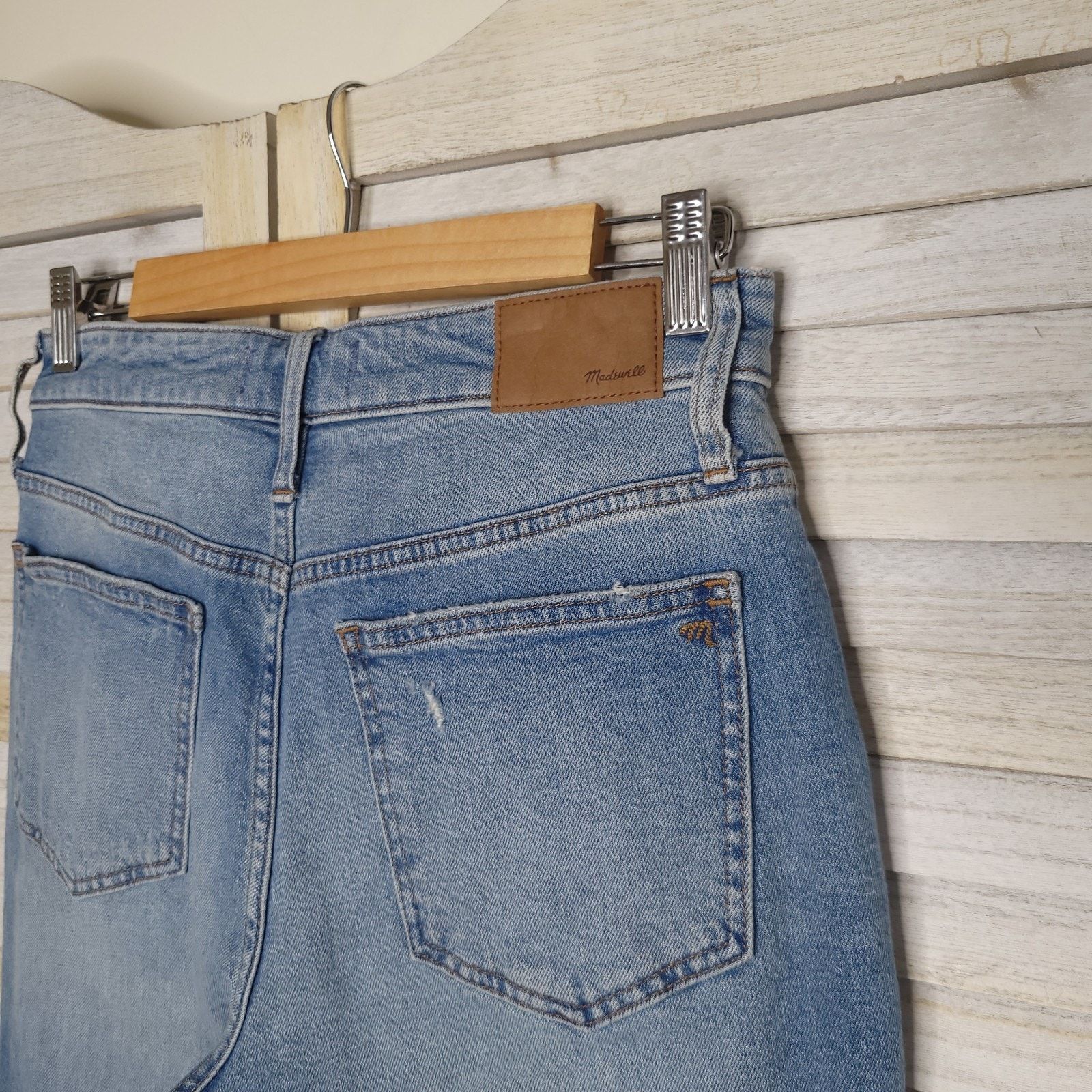 Madewell Madewell Jeans Womens 26T The Curvy Perfect Vintage Jean Size 28" / US 6 / IT 42 - 4 Thumbnail