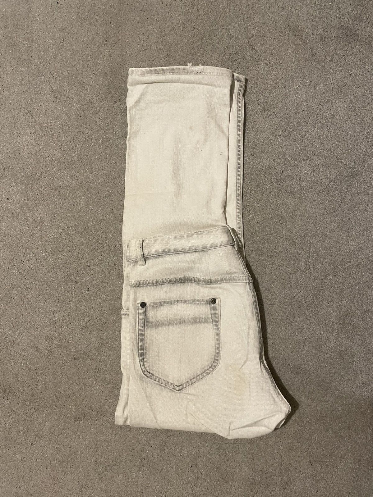 Maison Margiela Martin Margiela white jean Size 32" / US 10 / IT 46 - 5 Thumbnail