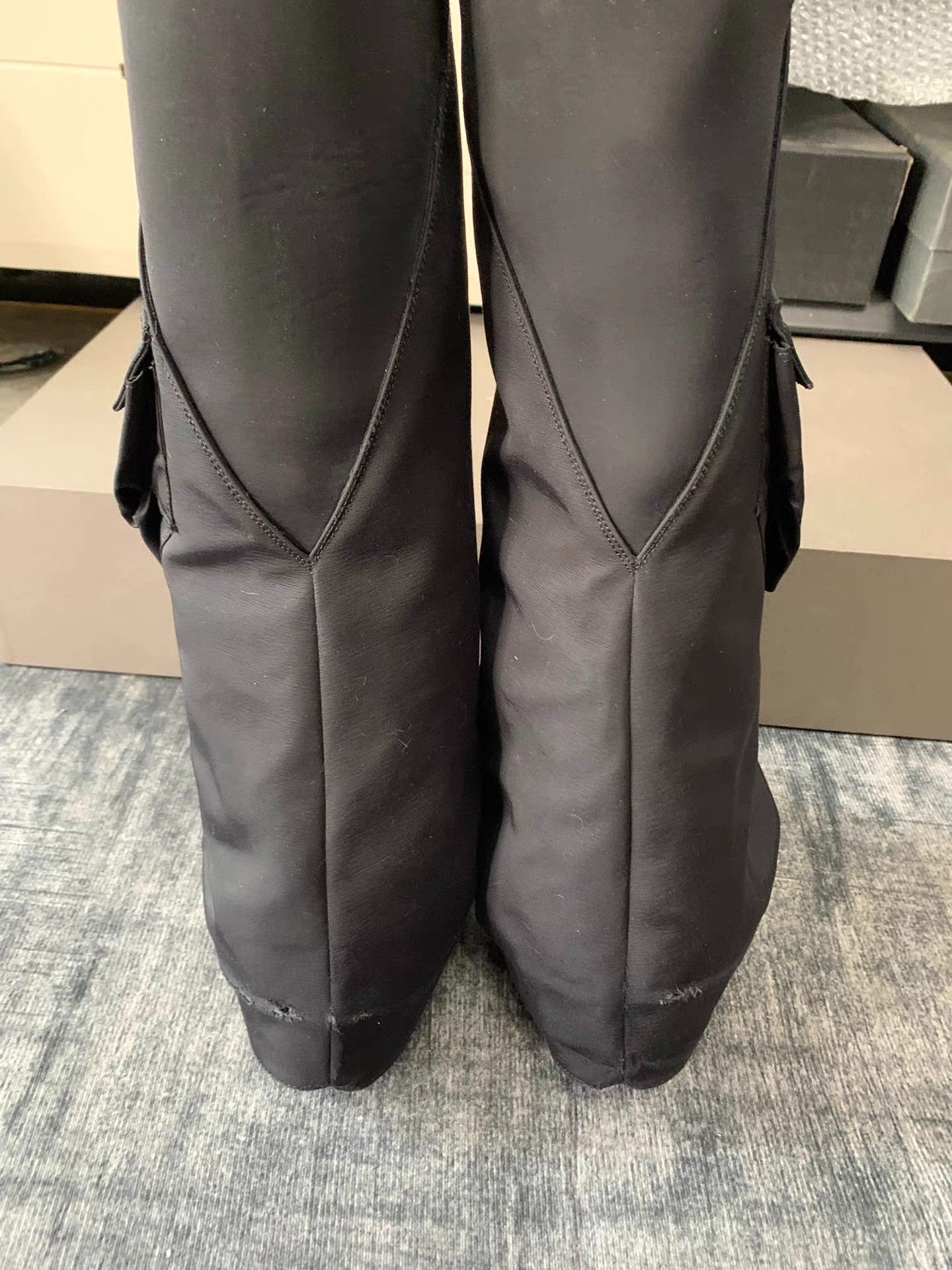 Rick Owens Rick Owens Cargo Pocket Pants Boots Size US 8 / IT 38 - 4 Thumbnail
