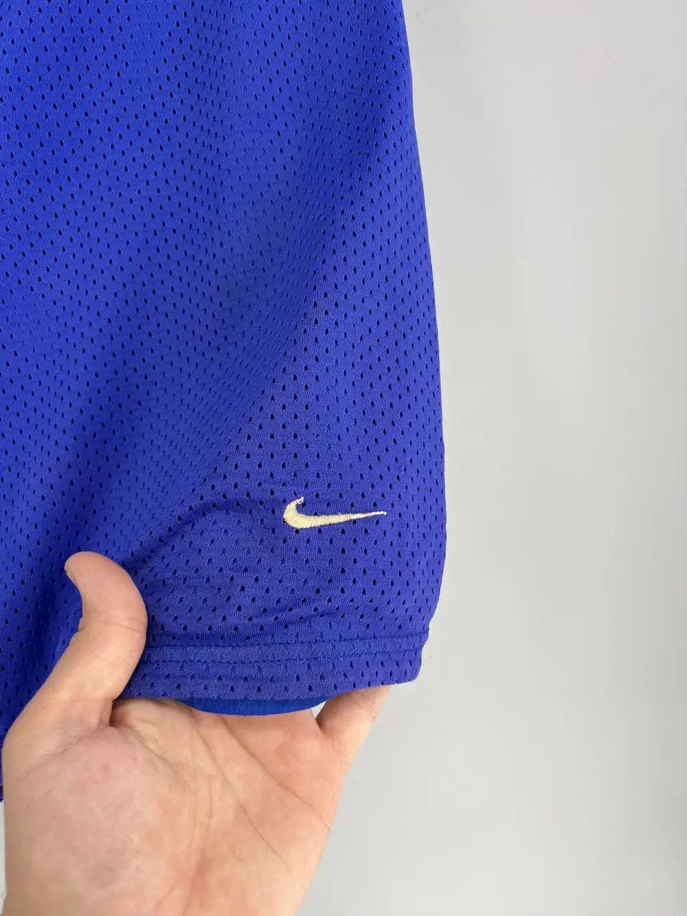 Nike × Vintage 90s Vintage Nike Swoosh Logo Shorts Travis Style Size US 30 / EU 46 - 6 Thumbnail