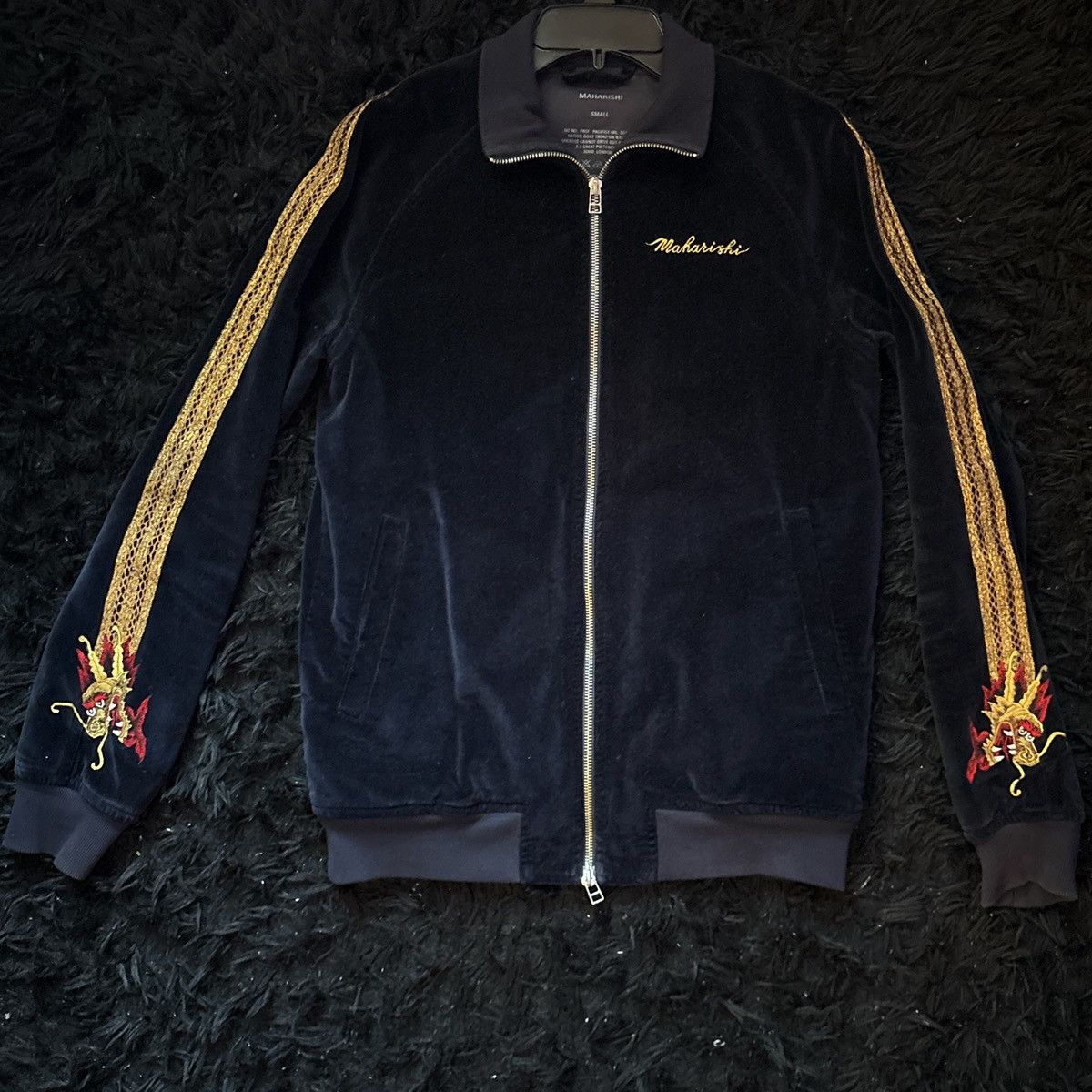 Maharishi Maharishi Track Jacket Navy Size US S / EU 44-46 / 1 - 1 Thumbnail