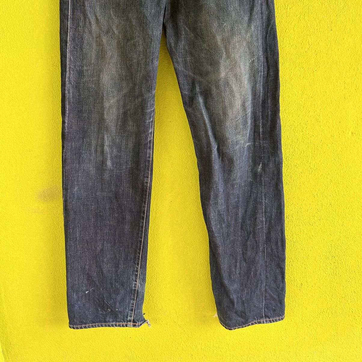 Edwin Vintage Edwin Overalls Sanforized Selvedge Distressed Denim Size US 30 / EU 46 - 4 Thumbnail