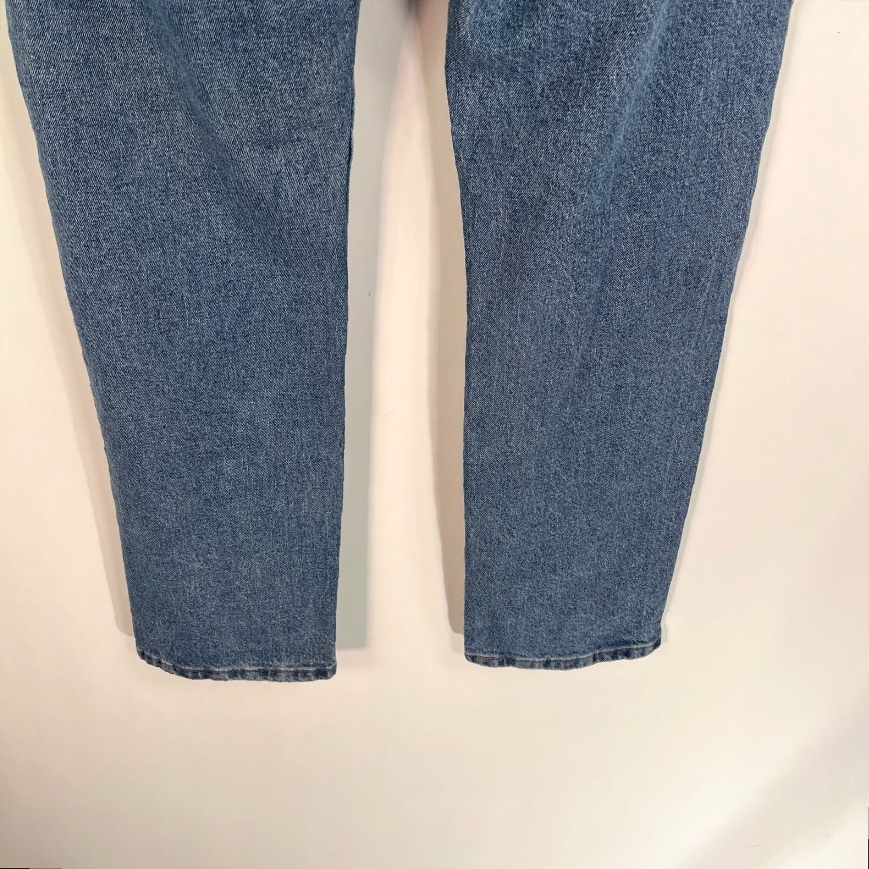 Wrangler Wrangler Mens Casual Straight Leg Flat Front Jeans Blue Denim Size 36X30 Size US 36 / EU 52 - 6 Thumbnail