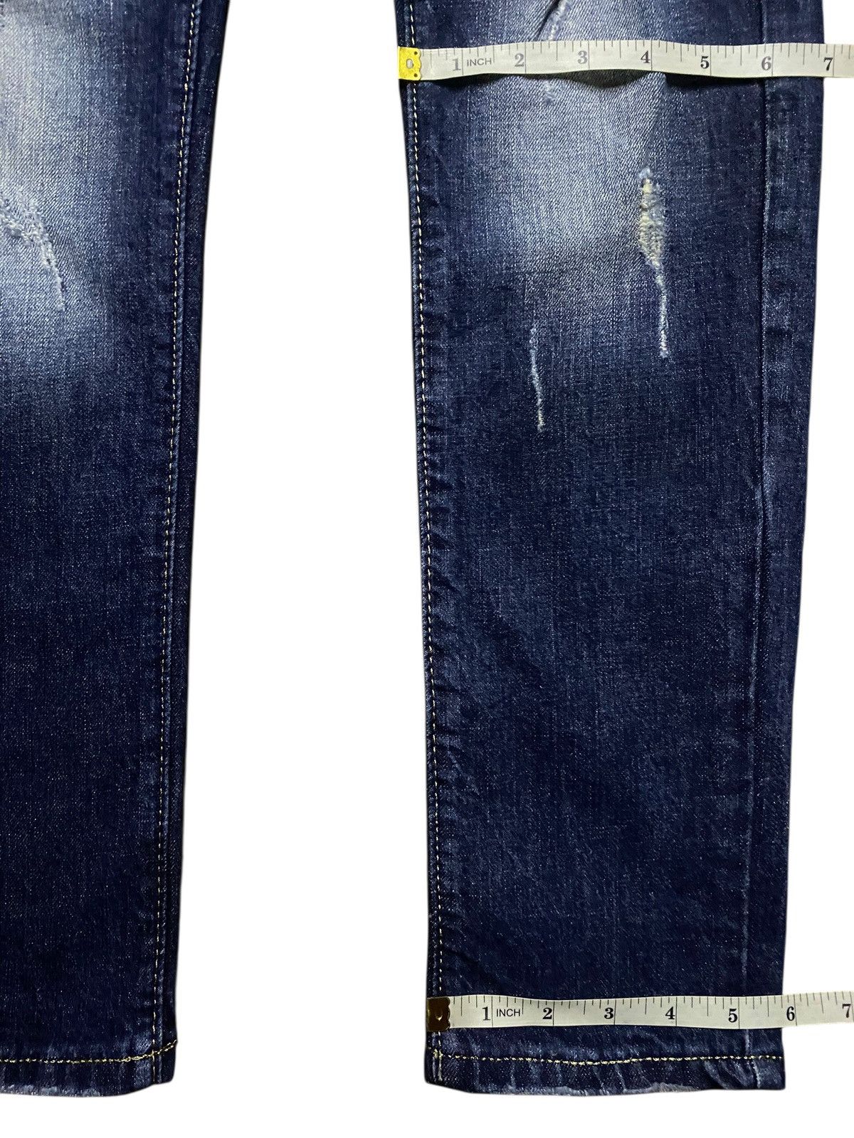 Japanese Brand Vintage Japanese Brand Denim Gabaha Custom Slim Fit Jeans Size US 30 / EU 46 - 14 Thumbnail