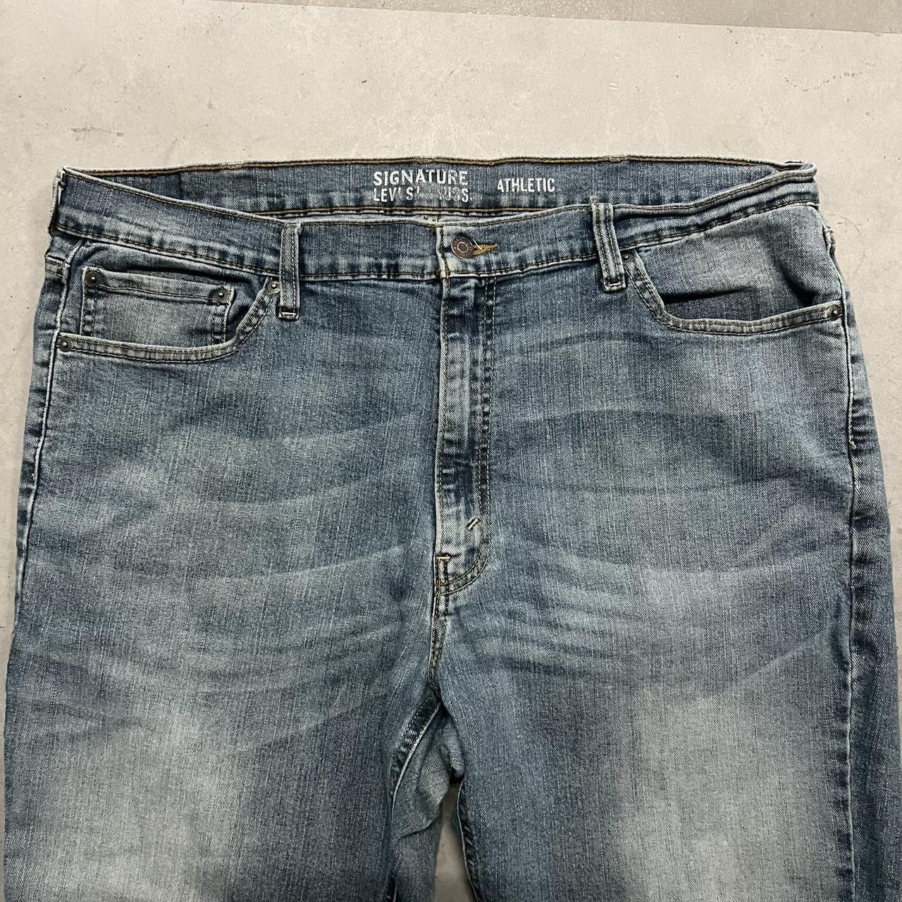 Levi's × Vintage Crazy Vintage Y2K Baggy Levis Medium Wash Skater Denim Jeans Size US 40 / EU 56 - 4 Thumbnail