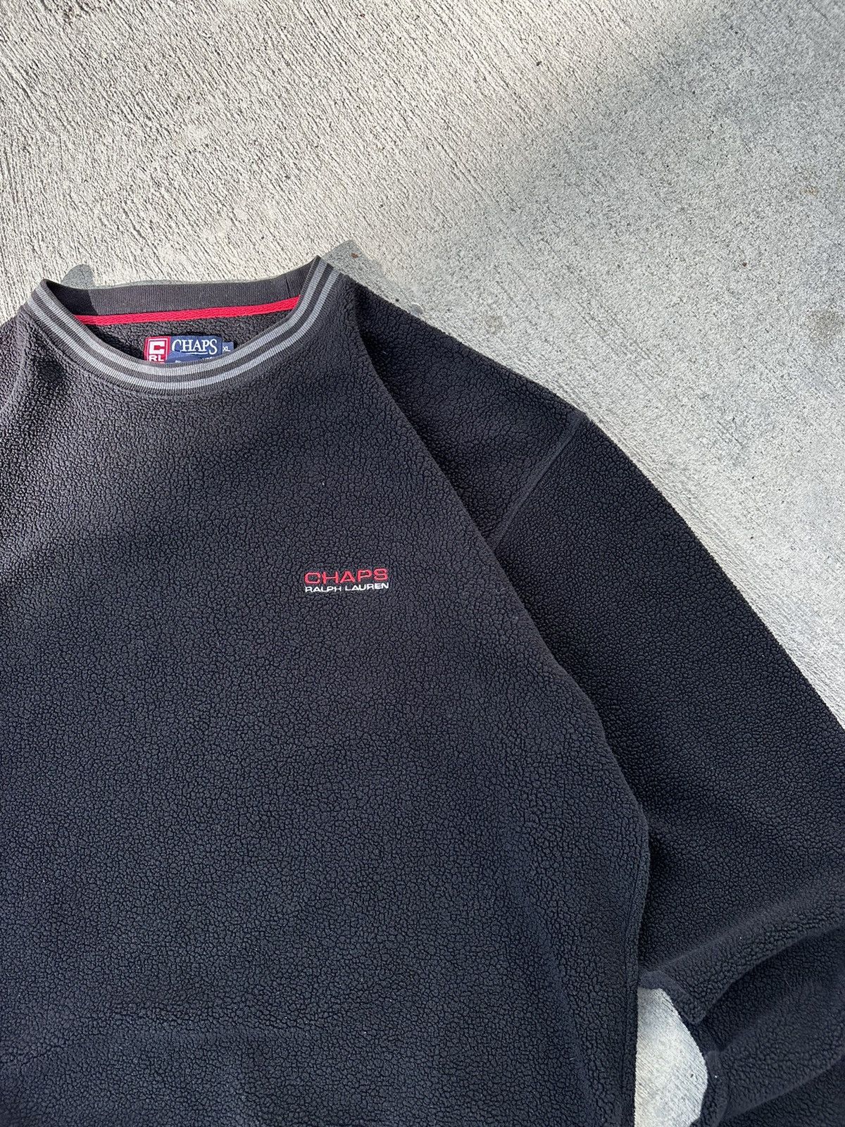 Chaps Ralph Lauren × Polo Ralph Lauren × Vintage Vintage Ralph Lauren Chaps fleece sweatshirt teddy Size US XL / EU 56 / 4 - 5 Thumbnail