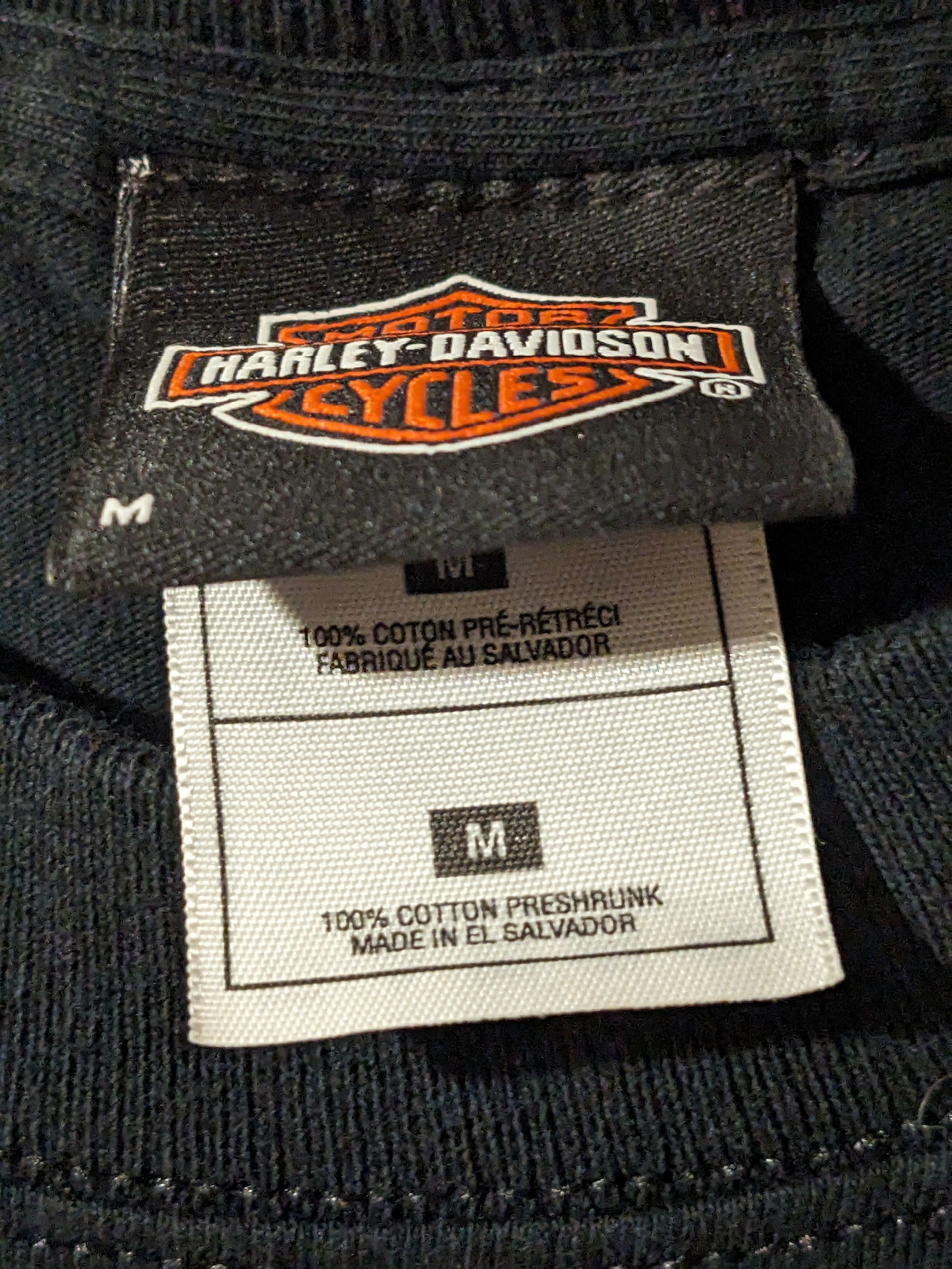 Harley Davidson × Vintage Vintage Y2K Harley Davidson Motorcycle Electric City T-Shirt Size US M / EU 48-50 / 2 - 5 Thumbnail