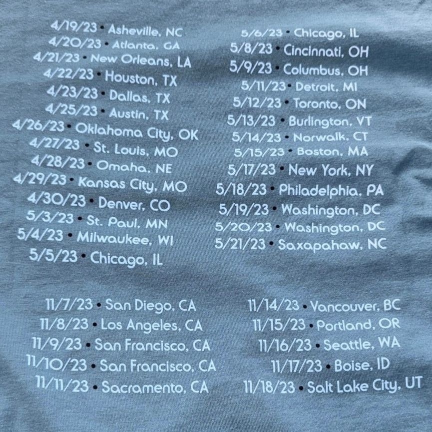 Other THE NEW PORNOGRAPHERS Continue as a Guest 2023 Tour Tee, XL Size US XL / EU 56 / 4 - 4 Thumbnail