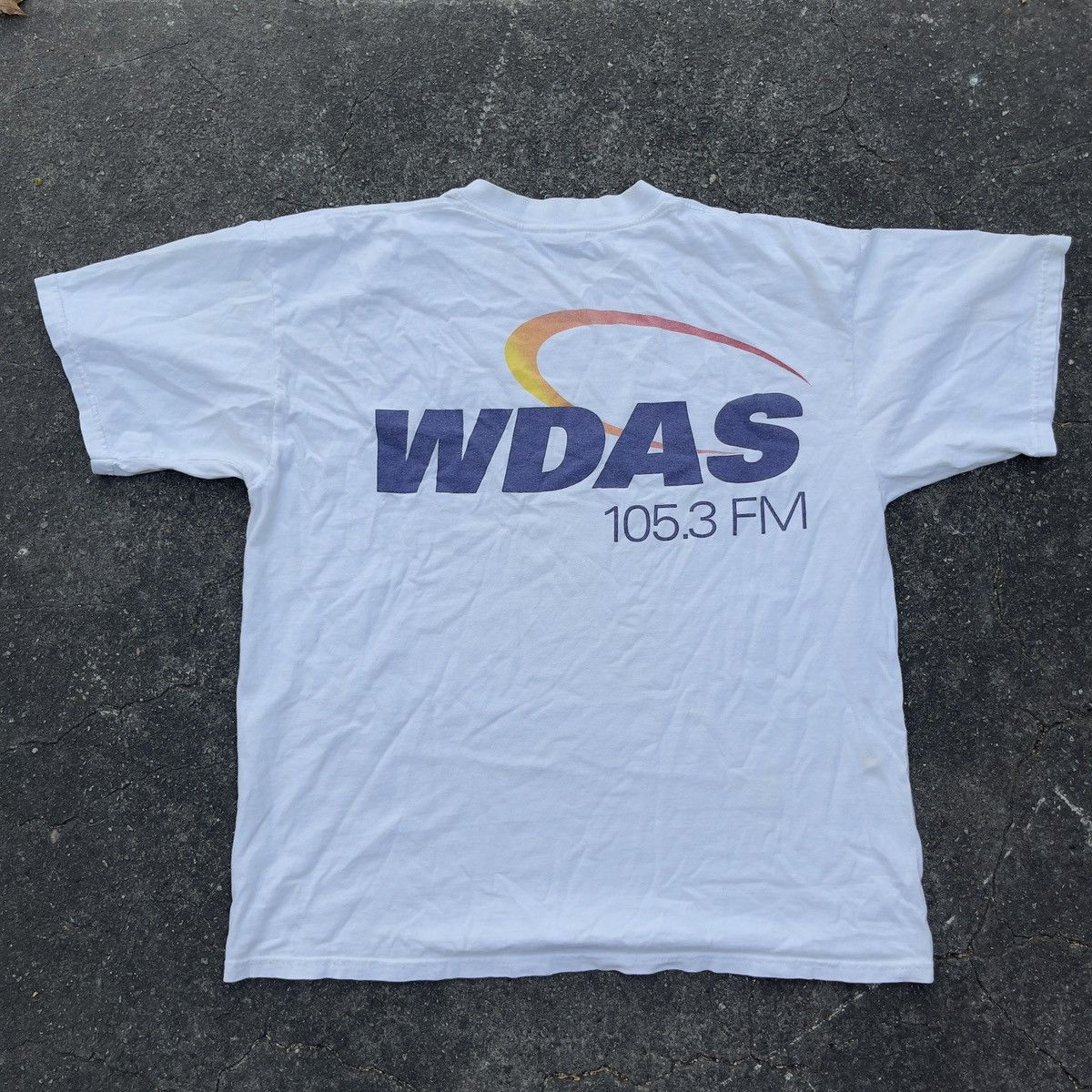 Japanese Brand × Vintage Vintage WDAS 105.3 FM Smooth Jazz Philly Radio Shirt Size US XL / EU 56 / 4 - 3 Thumbnail