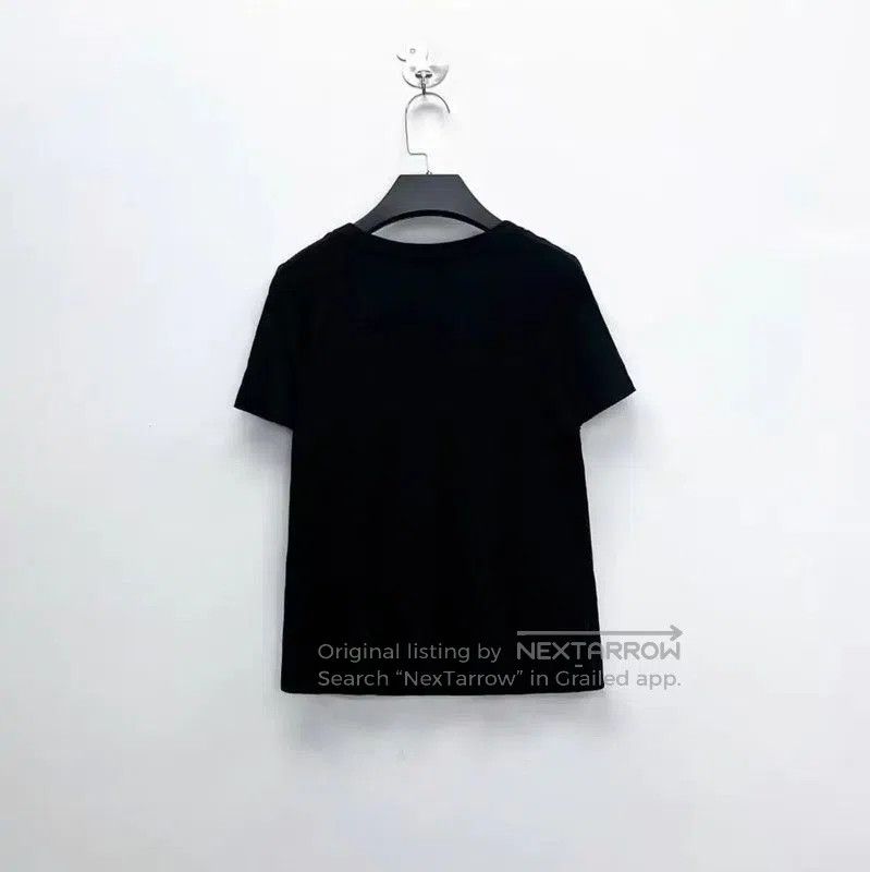 Versace Versace Black Short Sleeve Crop Top . Size L / US 10 / IT 46 - 2 Thumbnail