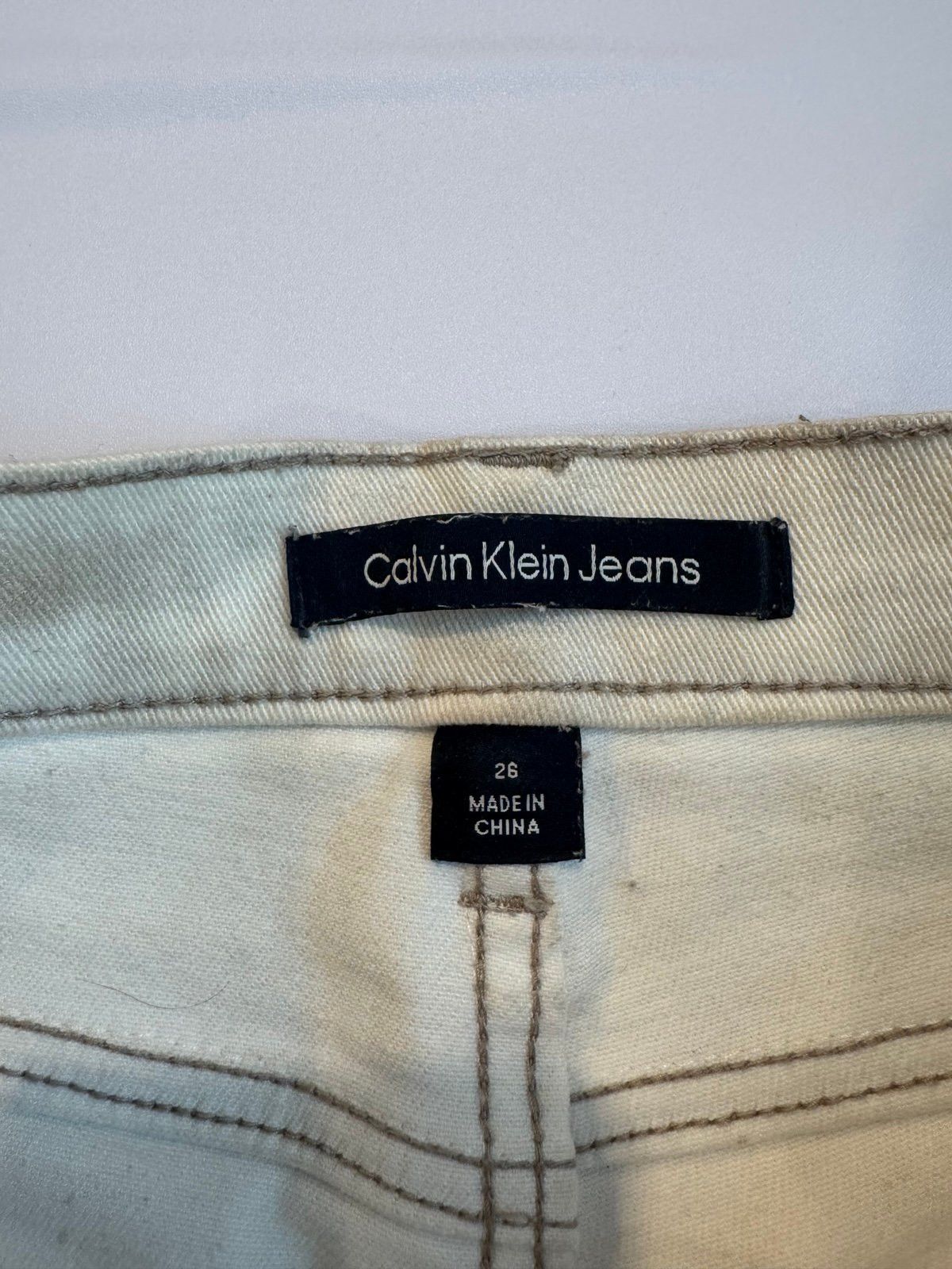 Calvin Klein Calvin Klein Denim Shorts Small Size 26" / US 2 / IT 38 - 2 Thumbnail