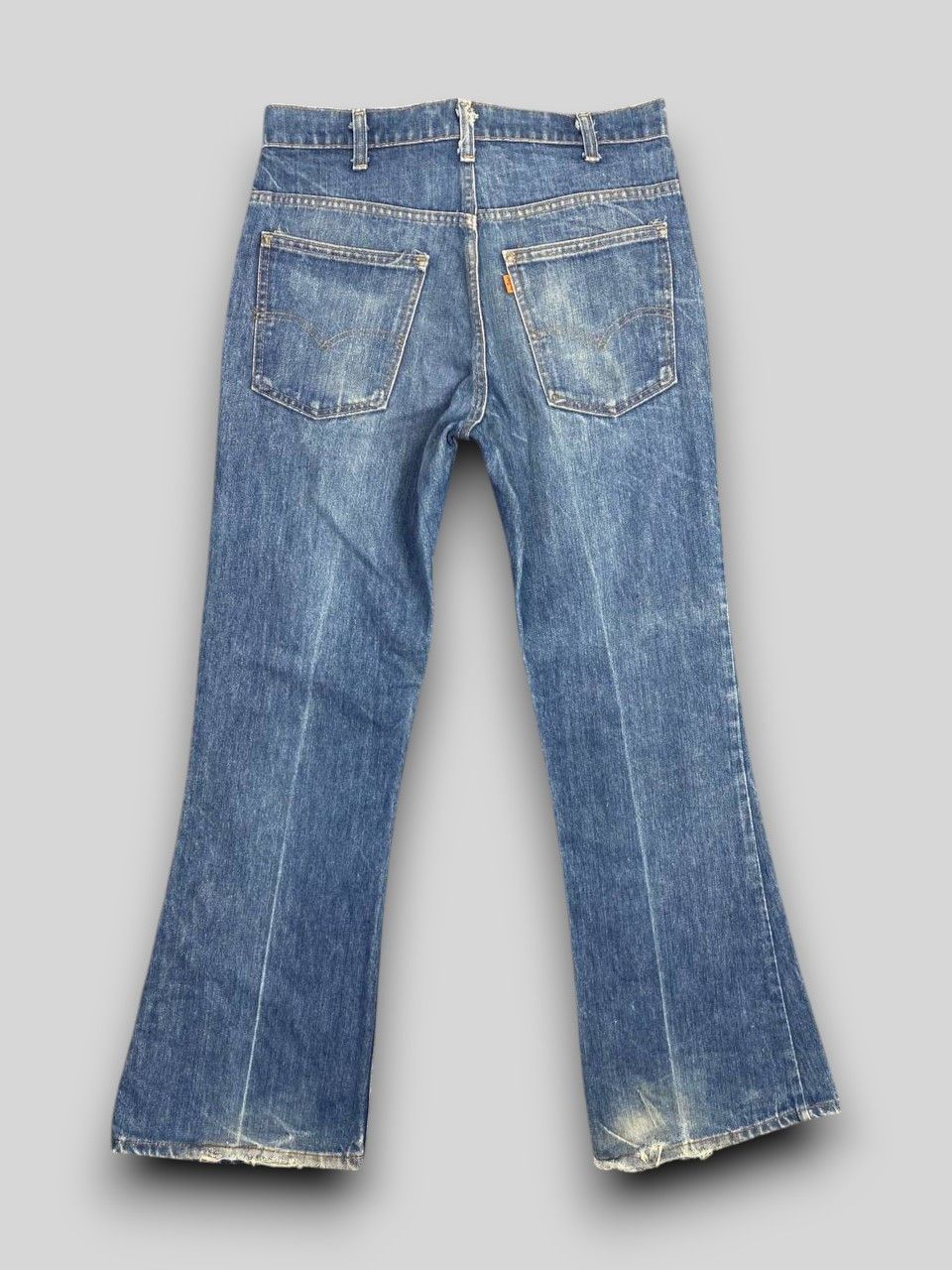 Levi's vintage 70s/80s levis 646 orange tab bootcut flare denim Size US 34 / EU 50 - 2 Thumbnail