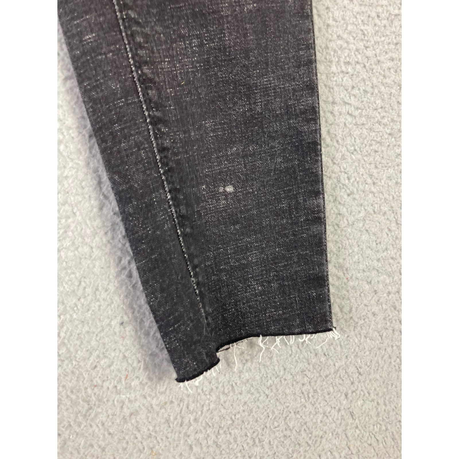 Other Women's Distressed Skinny Jeans Black Size 26 Stretch Denim Size 26" / US 2 / IT 38 - 5 Thumbnail