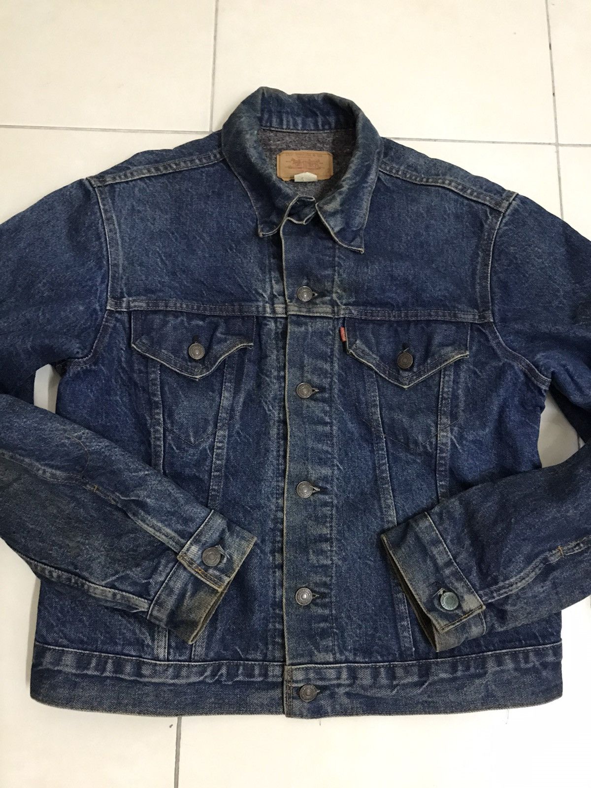 Vintage Levi's 70505-0317 Type Blanket Lined denim Jacket