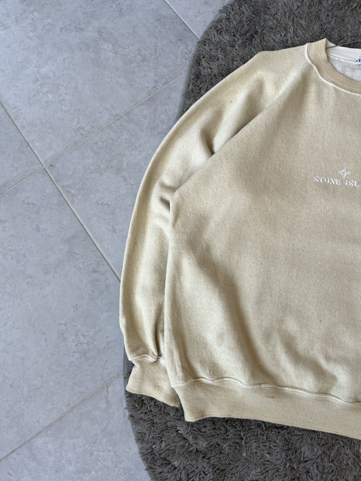 Stone Island STONE ISLAND Vintage Sweater Central Logo MADE IN ITALY Size US L / EU 52-54 / 3 - 6 Thumbnail