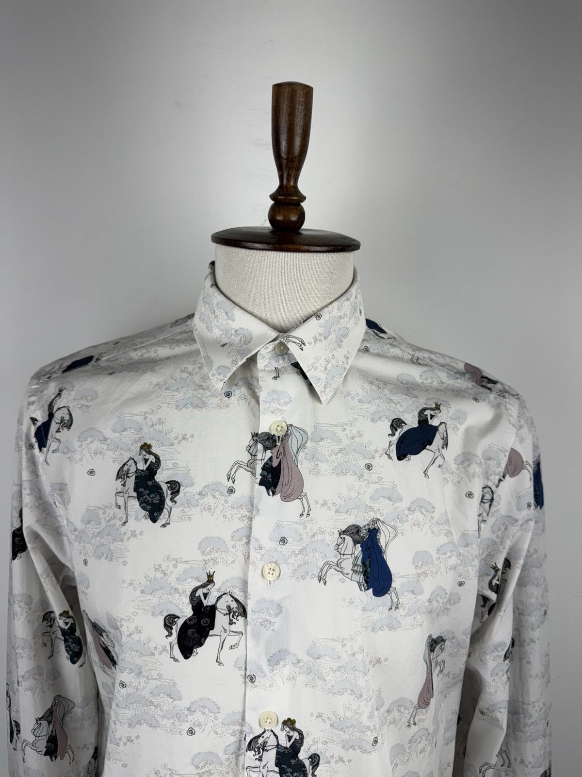 Designer Turner Sanderson Long Sleeve Button Down Shirt size 16 1/2 Size US XL / EU 56 / 4 - 2 Thumbnail