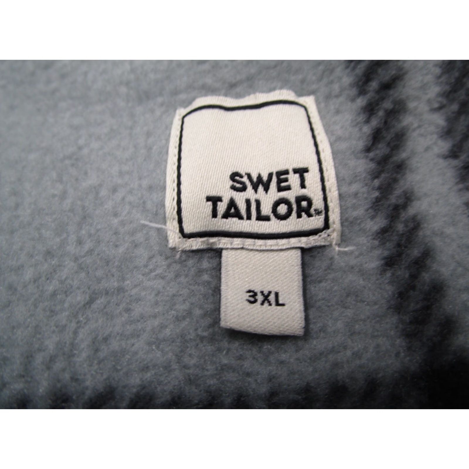 Vintage Swet Tailor Shirt Mens 3XL XXXL Gray Fleece Flannel Button Up Long Sleeve Travel Size US XXL / EU 58 / 5 - 4 Thumbnail
