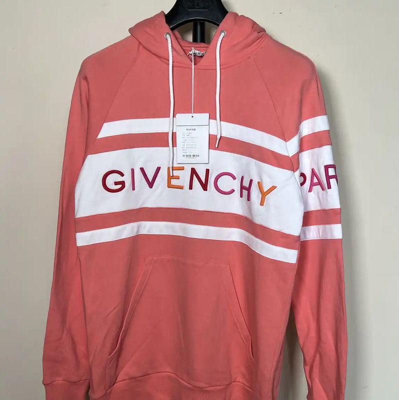 Givenchy Givenchy Pink Cotton Men's Hoodie 0089 Size US XS / EU 42 / 0 - 1 Thumbnail