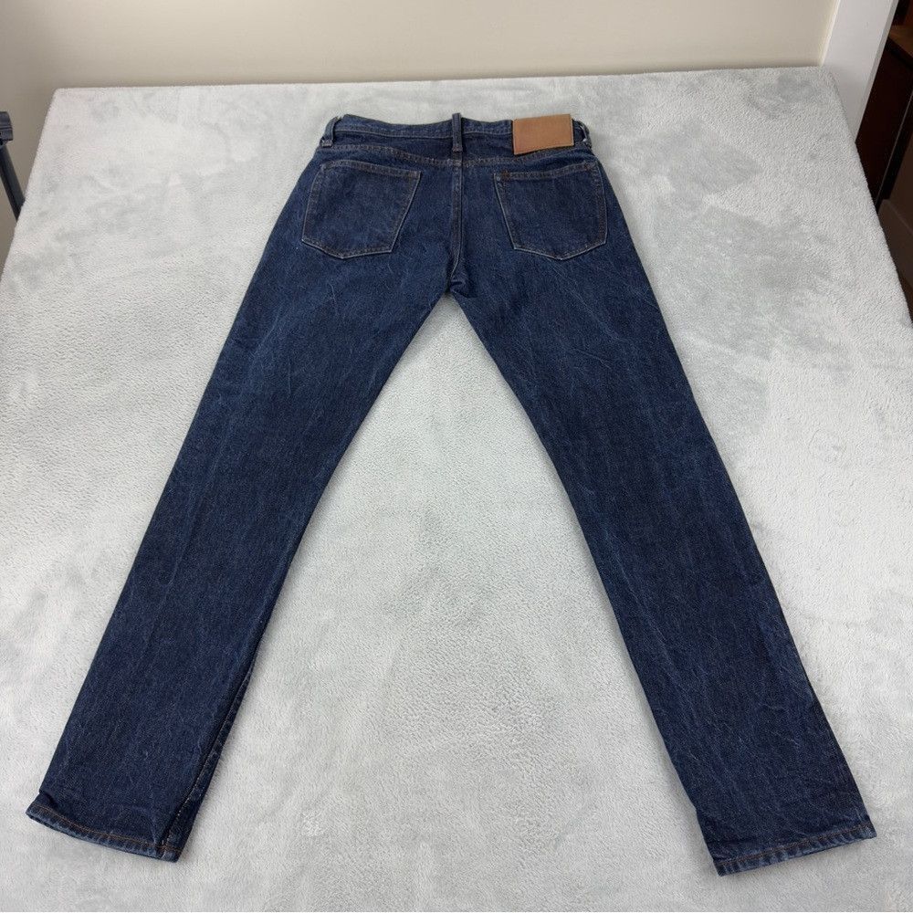 The Unbranded Brand Unbranded Tapered Fit 14.5oz Indigo Selvedge Denim Men's Si Size US 31 - 3 Thumbnail