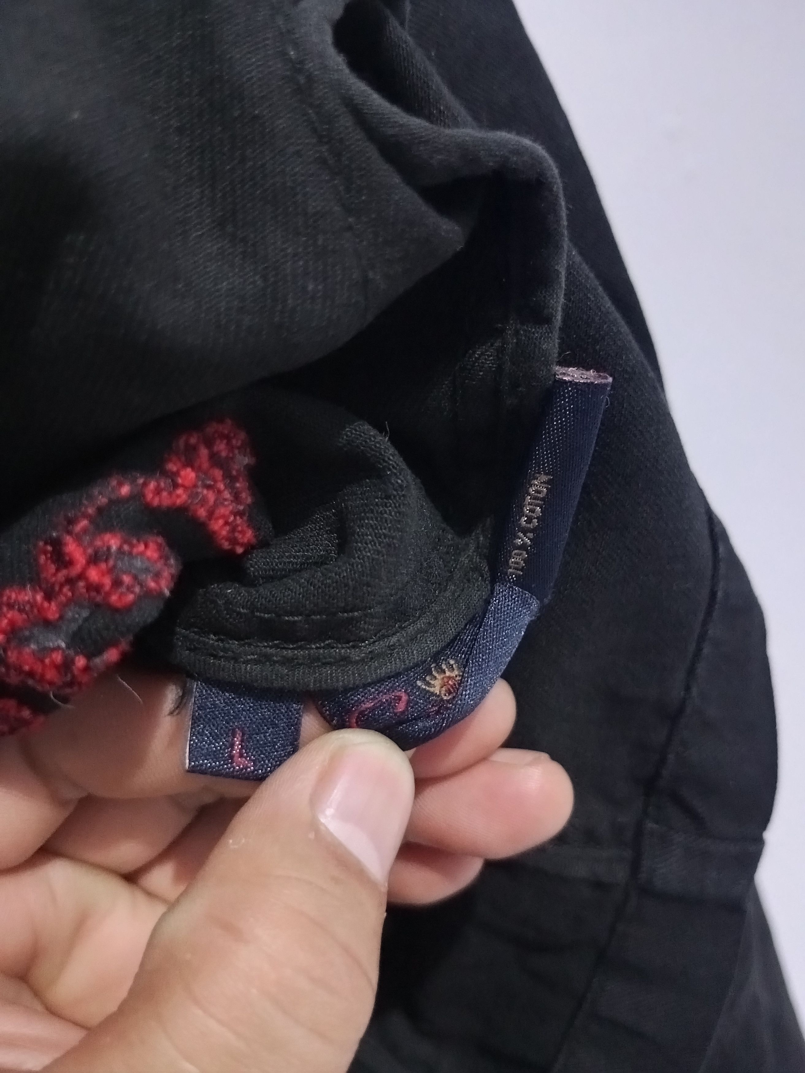 20471120 Vintage Corleone studded embroidery denim jacket Size US M / EU 48-50 / 2 - 18 Thumbnail