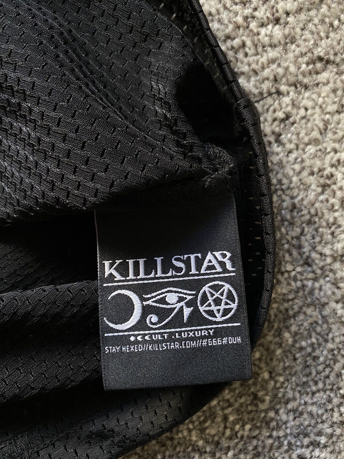 Other Killstar Jersey Goth Punk Graphic Print Dead Die Y2K Tee Size US L / EU 52-54 / 3 - 9 Thumbnail