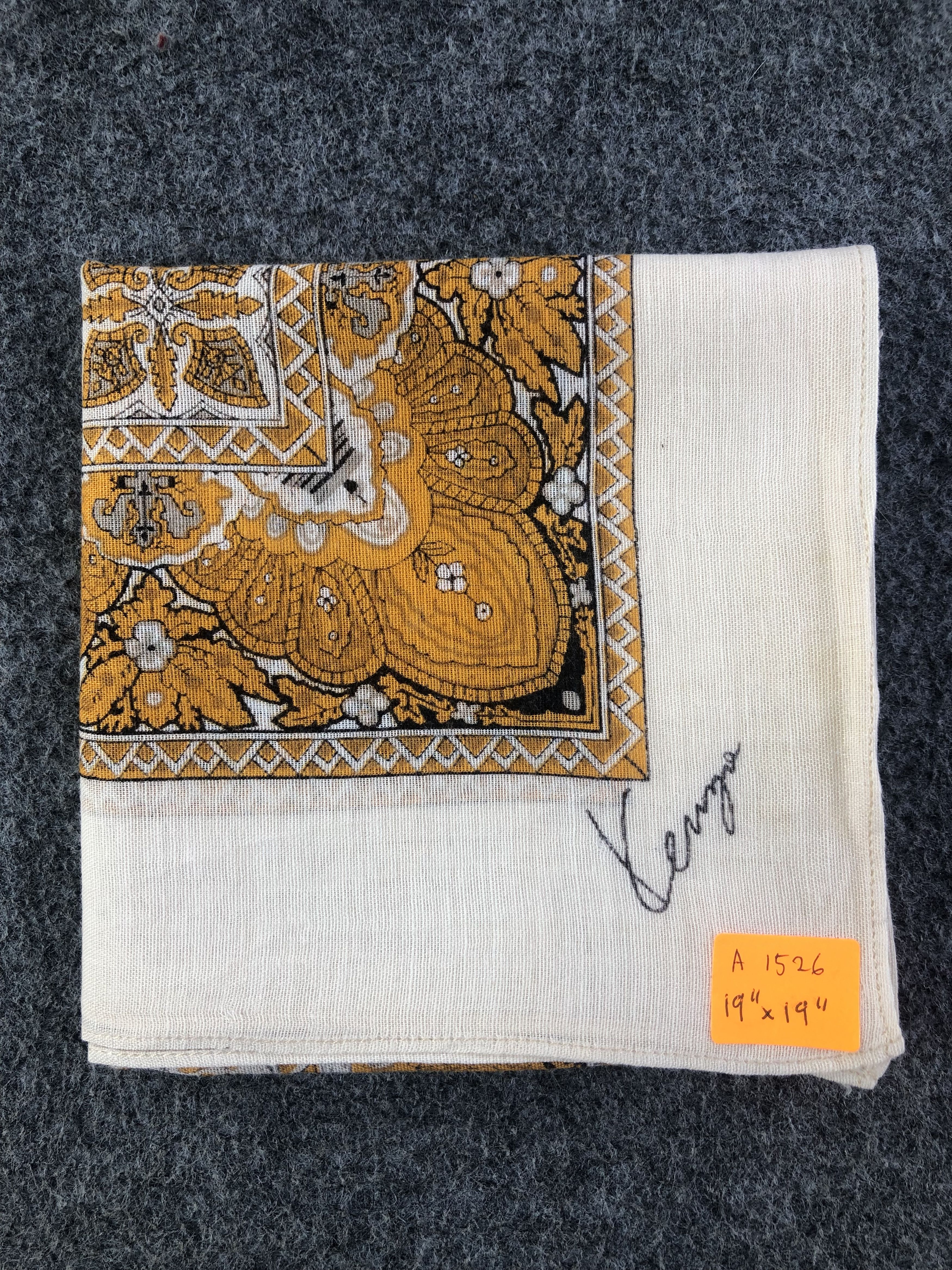 Kenzo × Vintage Kenzo Paislee Handkerchief / Bandana / Neckerchief Size ONE SIZE - 6 Thumbnail