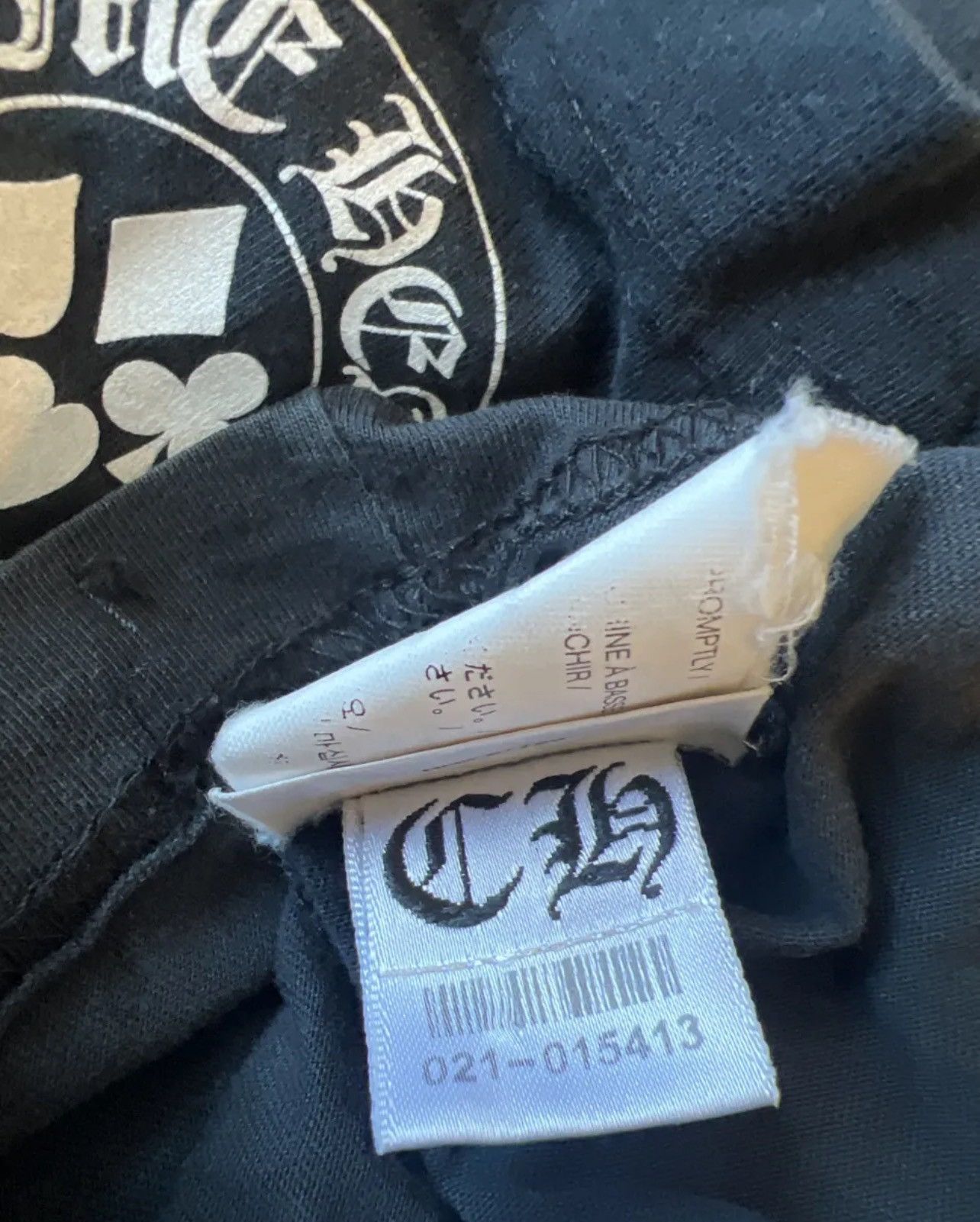 Chrome Hearts STEAL! 2010s Chrome Hearts Spine Triple Cross Tee (XL) Size US XL / EU 56 / 4 - 9 Thumbnail