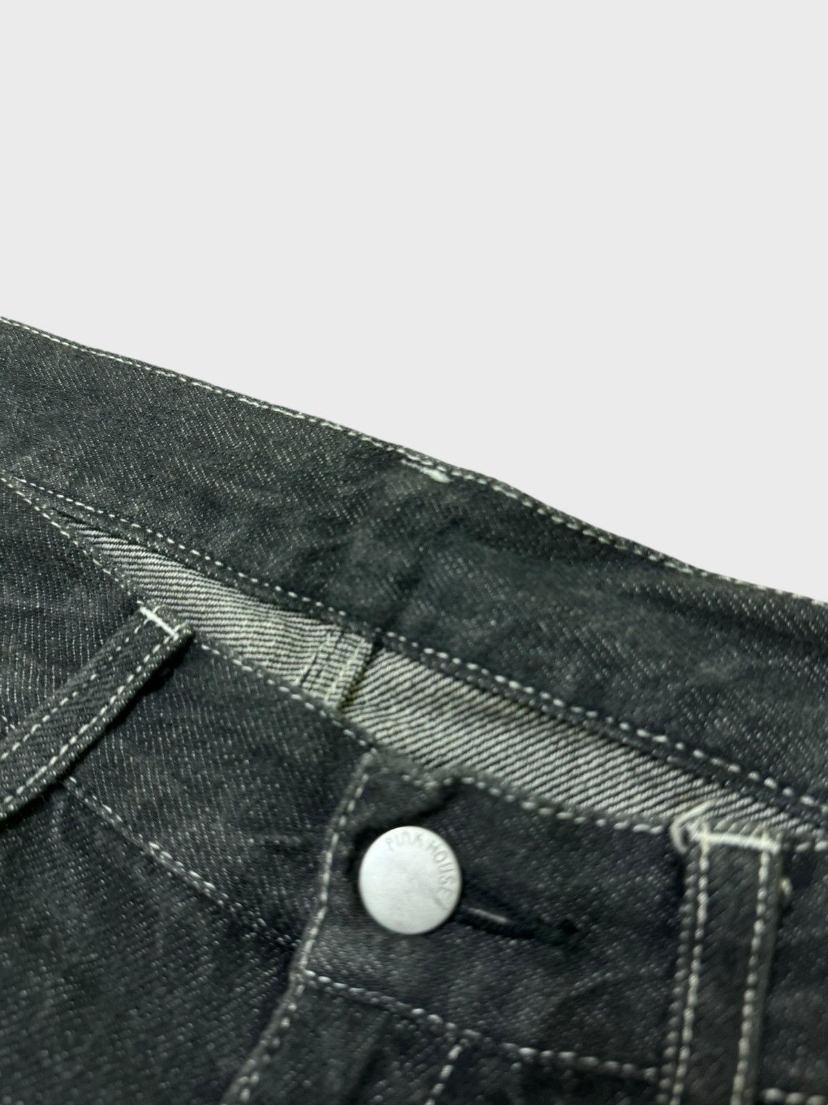 Japanese Brand × Pink House VTG Pink House Embroidered Bear Denim Jeans Size US 29 - 8 Thumbnail