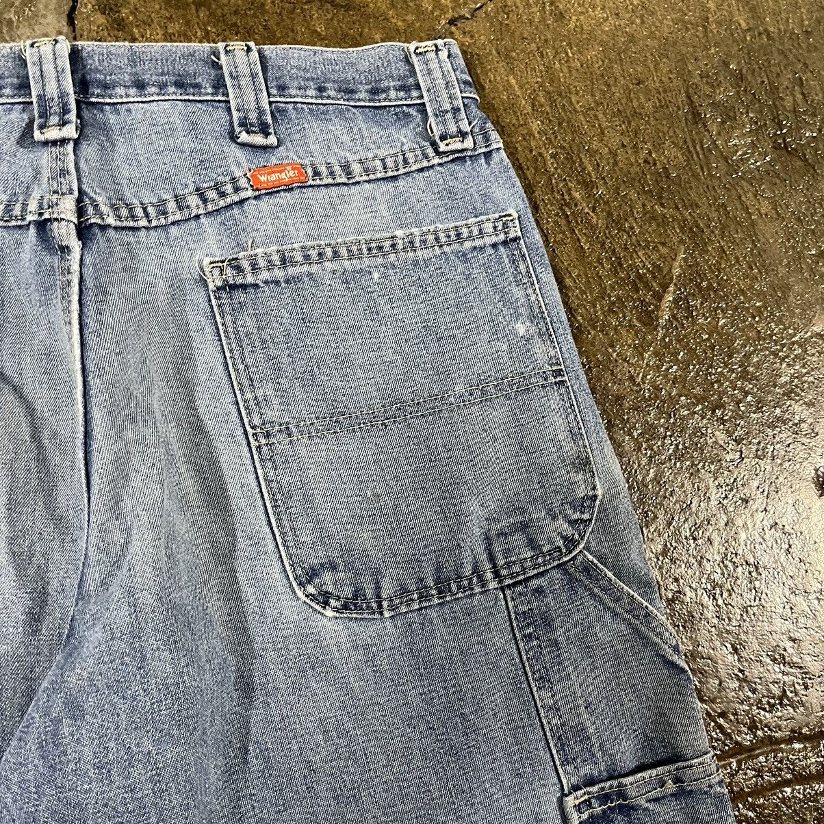 Carhartt × Vintage × Wrangler Carhartt Style Y2K Wrangler Carpenter Jeans Baggy Skater Size US 34 / EU 50 - 13 Thumbnail