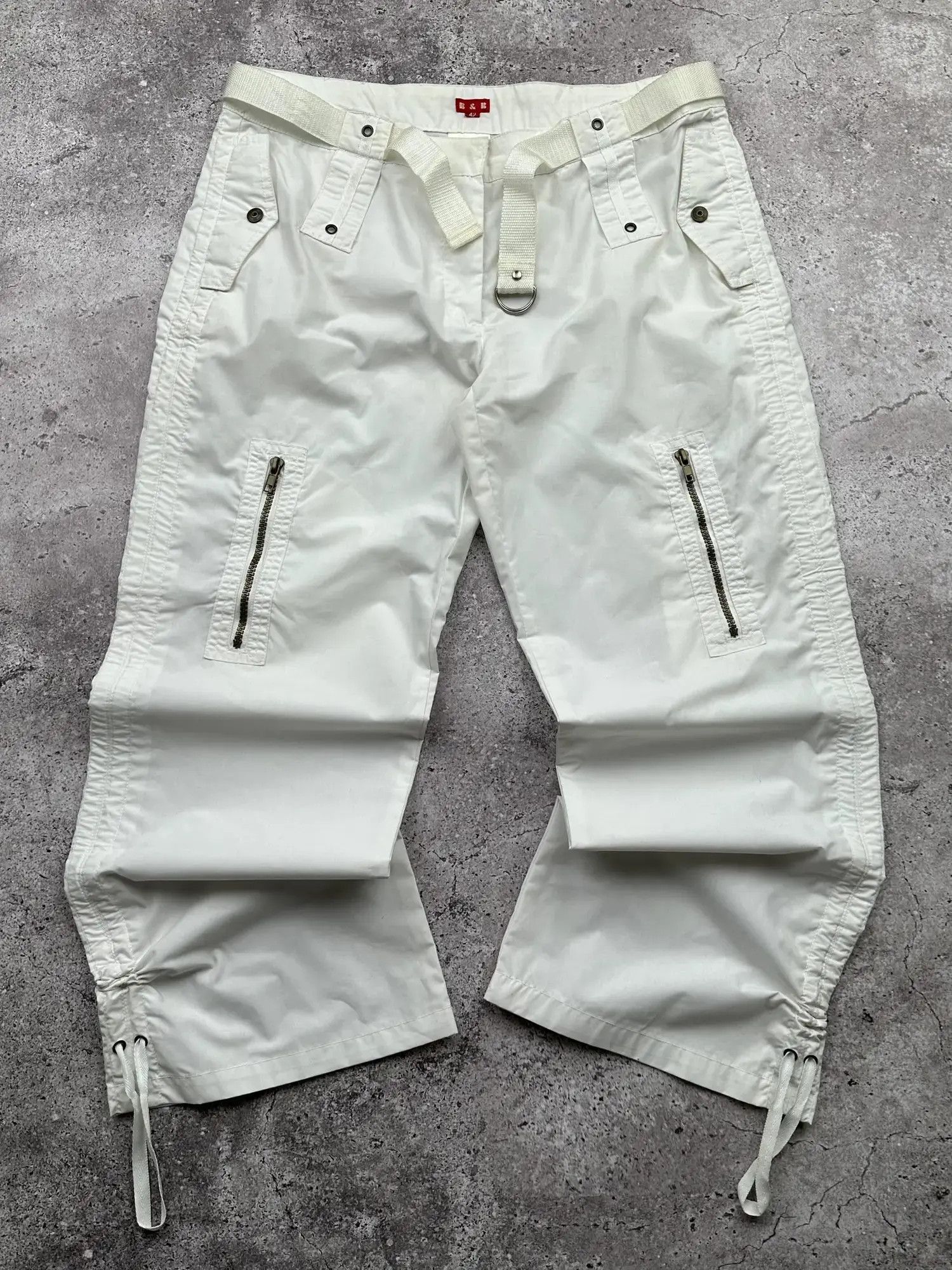 Vintage Vintage Wide Zipped Pants C9(V535) Size US 30 / EU 46 - 1 Thumbnail