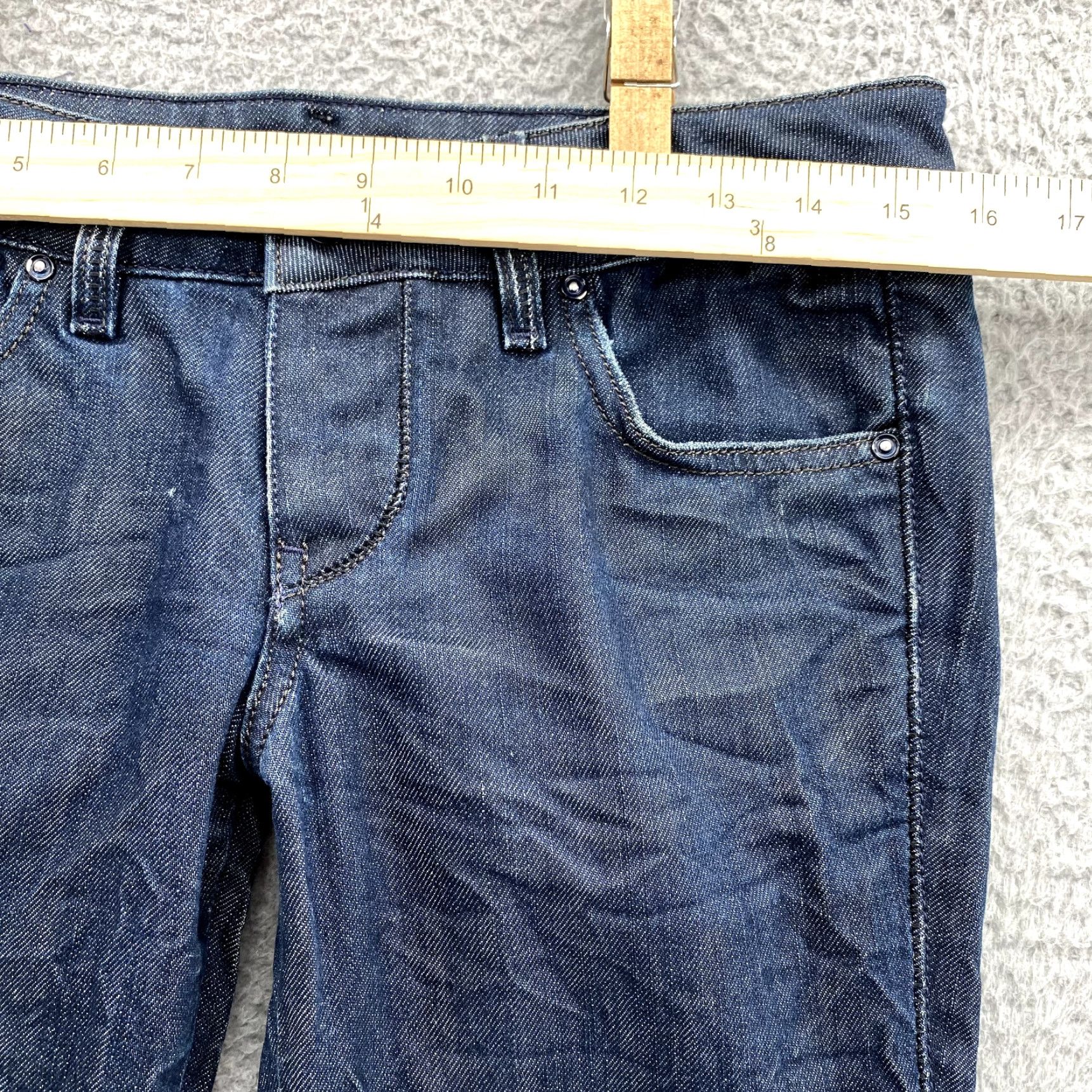 Diesel Jeans 30 x 22 Dark Wash Cuddy Tapered Cotton Stretch Denim Pants Women's Jeans